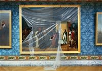 Napoléon reçoit l’ambassadeur de Perse à Finkenstein, 27 avril 1807, MV 1724, by François-Henri Mulard, 1810. AMI.04.001, Attique du Midi - Attique, Versailles, 2005 40 x 54 in., Ed. 10