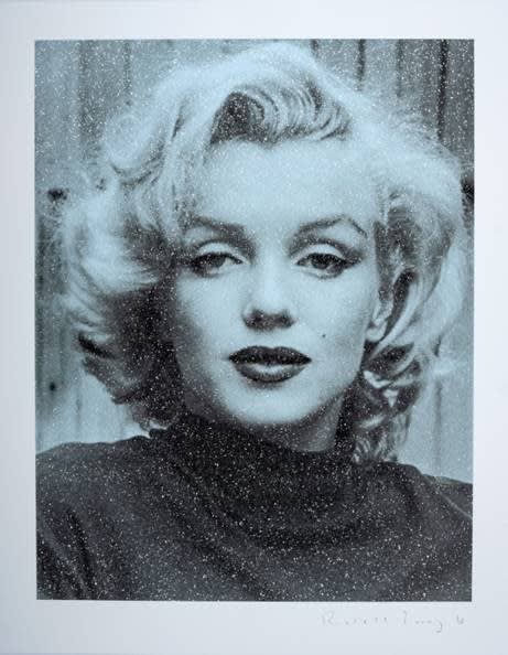 Marilyn Hollywood (Blue), 2019 42 x 33 in., Ed. 15