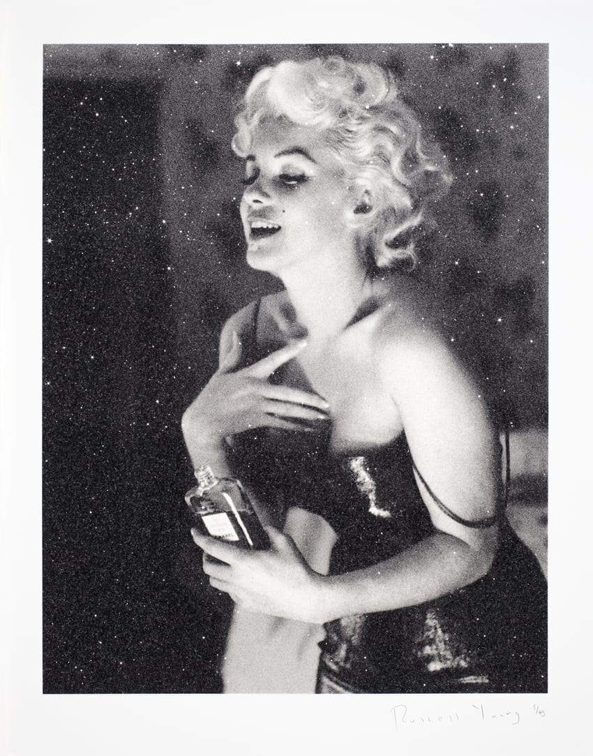 Marilyn Chanel (B+W), 2022 42 x 33 in., Ed. 45