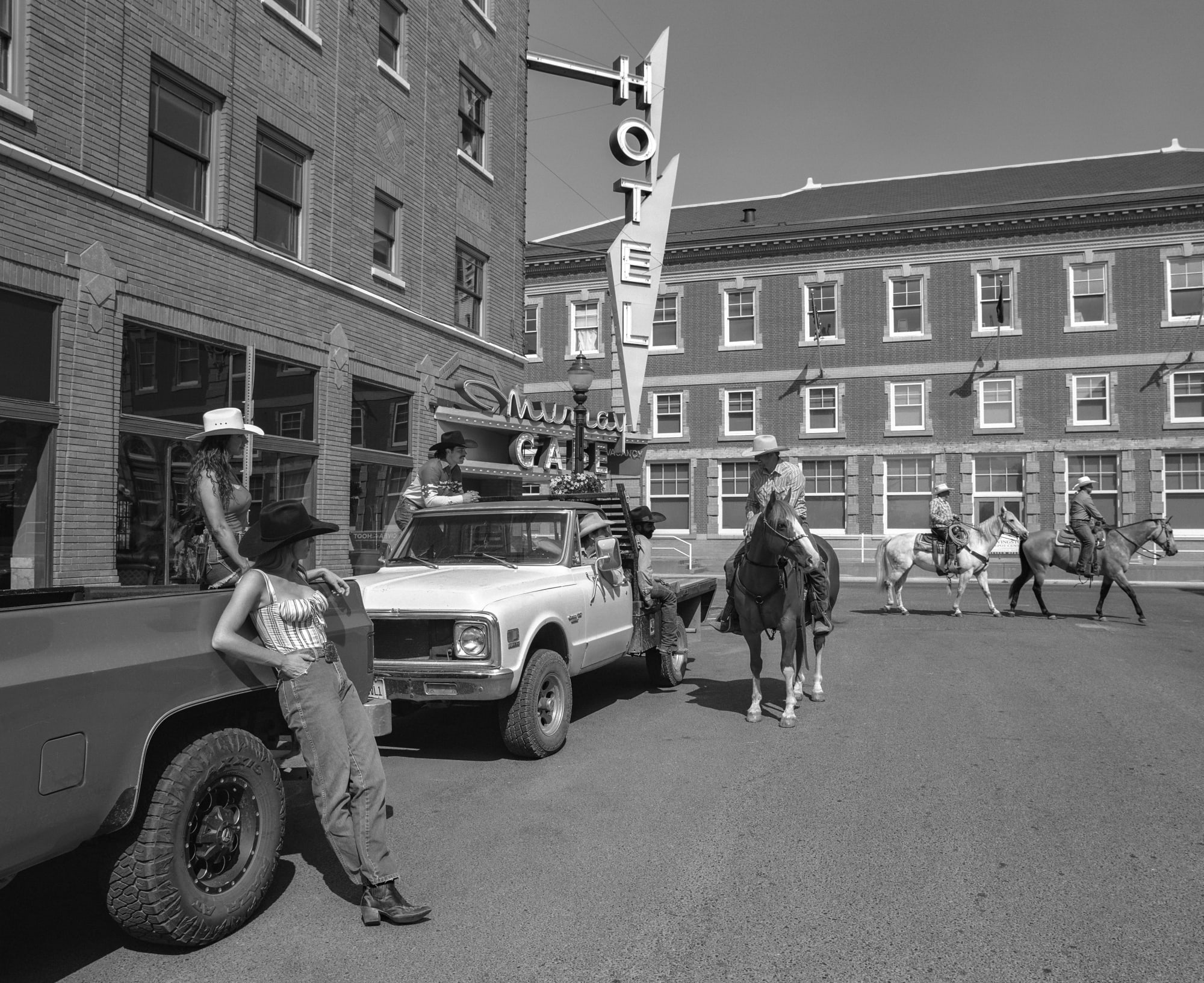 Take me to montana, 2024 32 x 40 in., Ed. 10 48 x 60 in., Ed. 10 60 x 75 in., Ed. 10