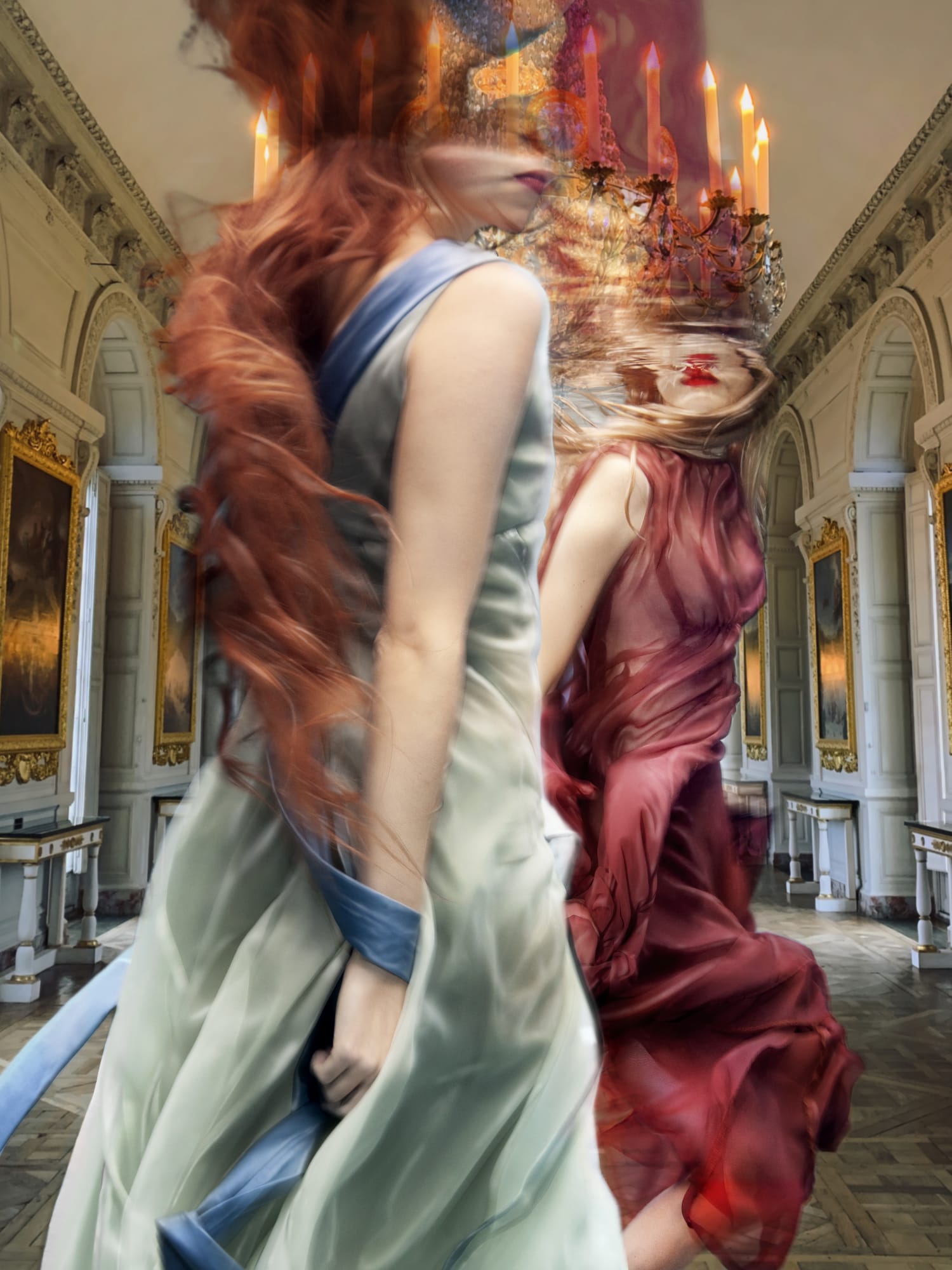 Untitled 001, Grand Trianon, 2023 40 x 30 in., Ed. 7 & 2AP 54 x 40 1/2 in., Ed. 5 & 2AP 66 x 49 1/2 in., Ed. 5 & 2AP 77 x 58 in., Ed. 3 & 2AP