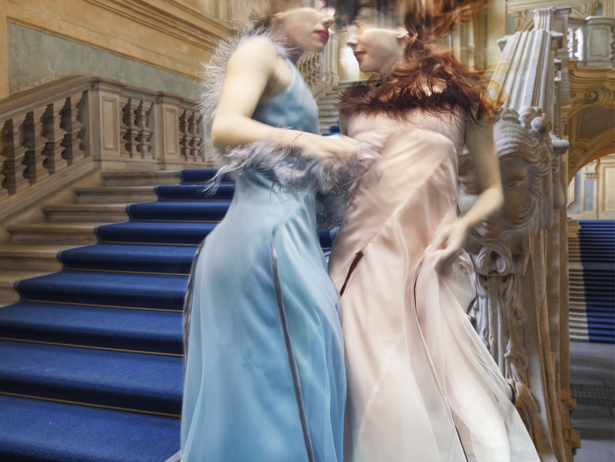 Untitled 007, Baroque Staircase, 2023 30 x 40 in., Ed. 7 & 2AP 40 1/2 x 54 in., Ed. 5 & 2AP 49 1/2 x 66 in., Ed. 5 & 2AP 58 x 77 in., Ed. 3 & 2AP