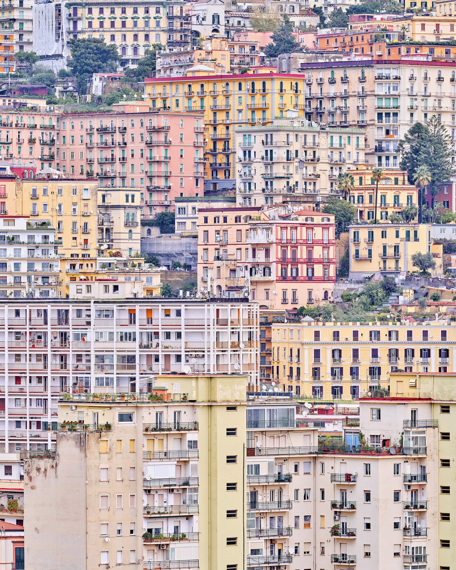 La Citta Alta 01, Naples, Campania, IT, 2021 26 x 21 in., Ed. 7 & 2AP 40 x 32 in., Ed. 7 & 2AP 55 x 44 in., Ed. 10 & 2AP 73 1/2 x 59 in., Ed. 5 & 2AP