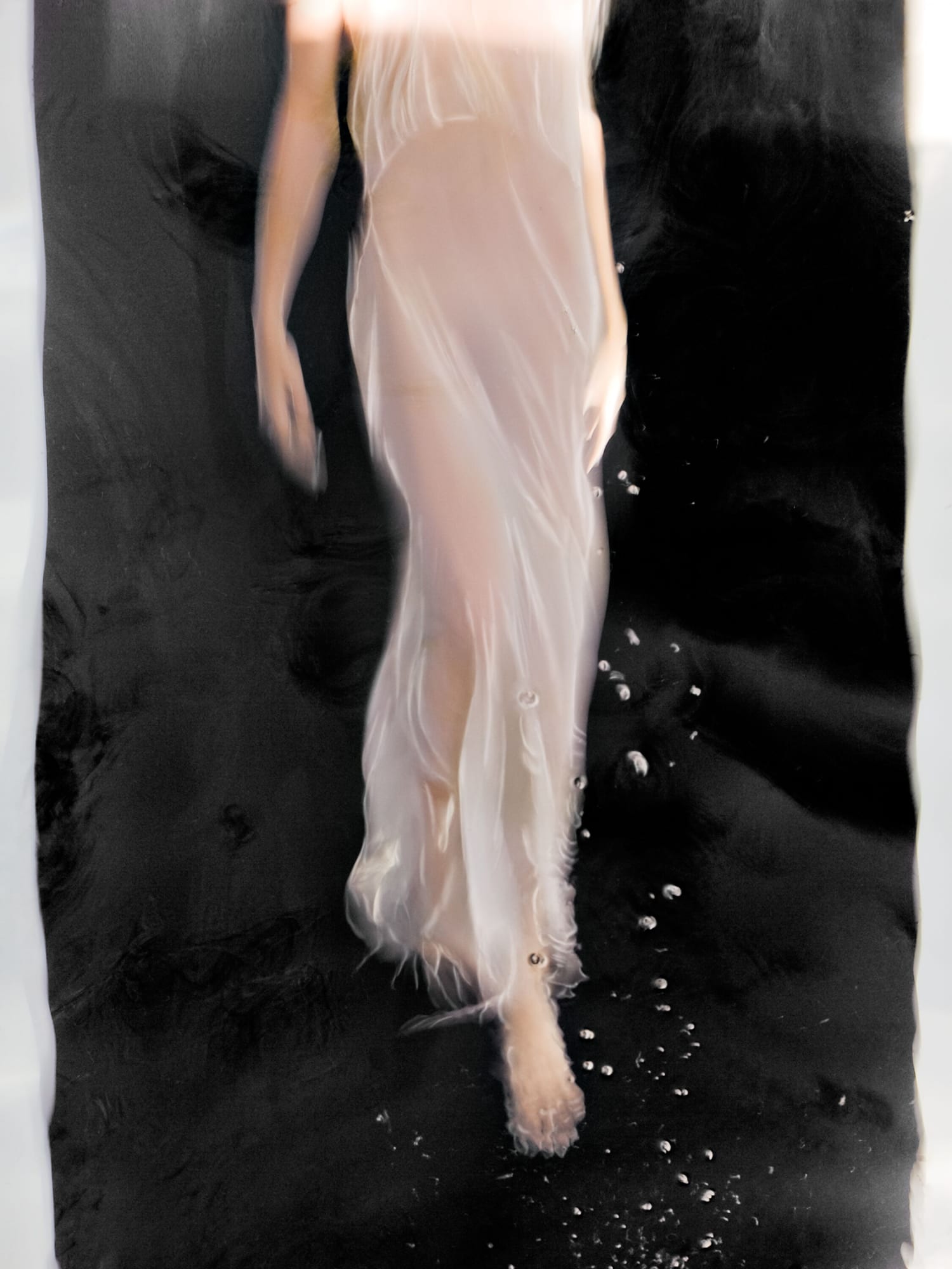 White Figure on Black Background, 2010 40 x 30 in., Ed. 7 & 2AP 54 x 40 in., Ed 5 & 2AP 64 x 48 in., Ed. 5 & 2AP 80 x 60 in., Ed. 3 & 2AP