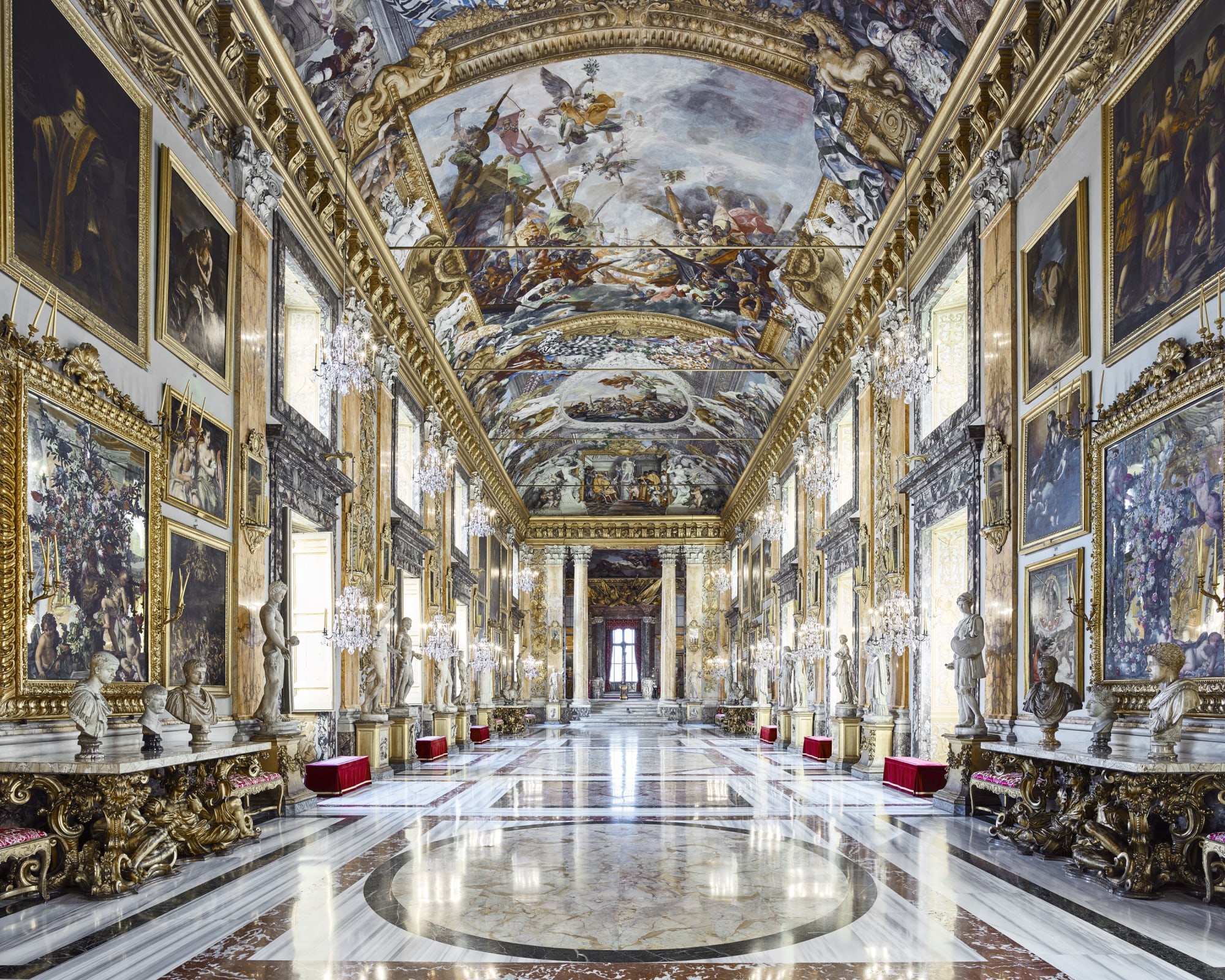 Galleria, Palazzo Colonna, Rome, Italy, 2016 21 x 26 in., Ed. 7 & 2AP 32 x 40 in., Ed. 7 & 2AP 44 x 55 in., Ed. 10 & 2AP 59 x 73 1/2 in., Ed. 5 & 2AP