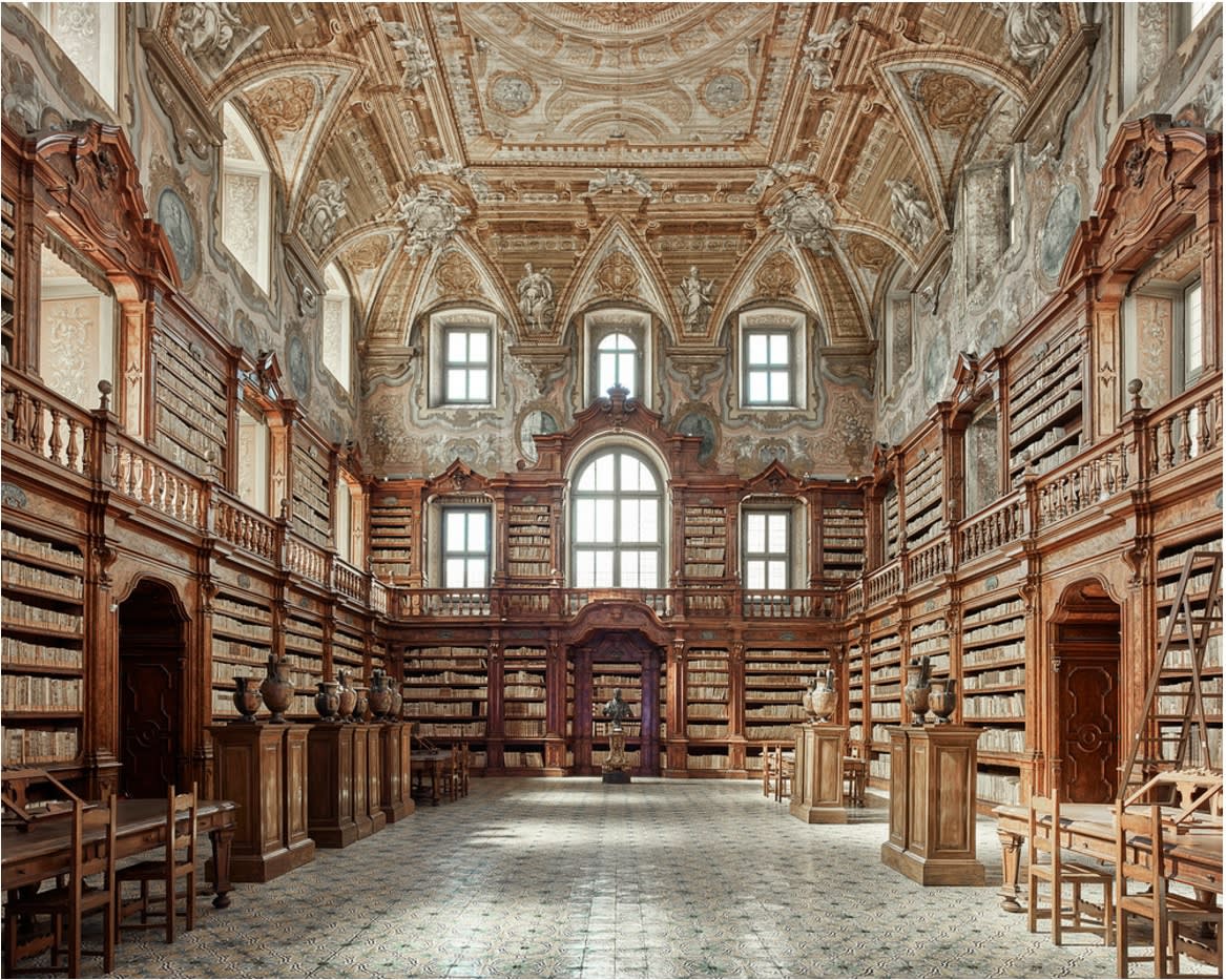 Reading Room, Napoli, Italy, 2016 21 x 26 in., Ed. 7 & 2AP 32 x 40 in., Ed. 7 & 2AP 44 x 55 in., Ed. 10 & 2AP 59 x 73 1/2 in., Ed. 5 & 2AP