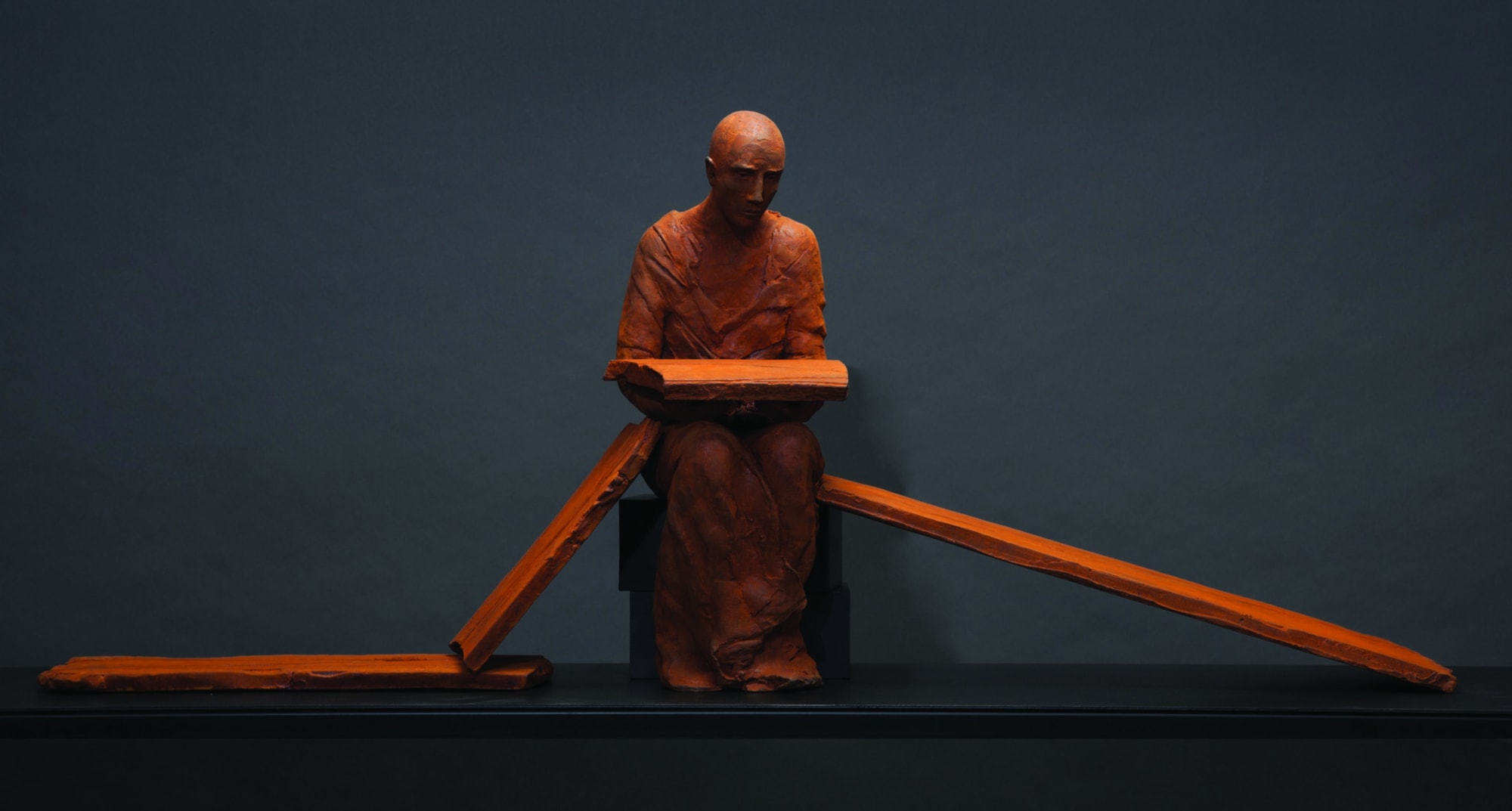 Cast Iron #125, 2014 23 3/5 x 9 4/5 x 14 1/2 in., Ed. 8 (installation dimensions: 23 3/5 x 59 4/5 x 14 1/2 in.)