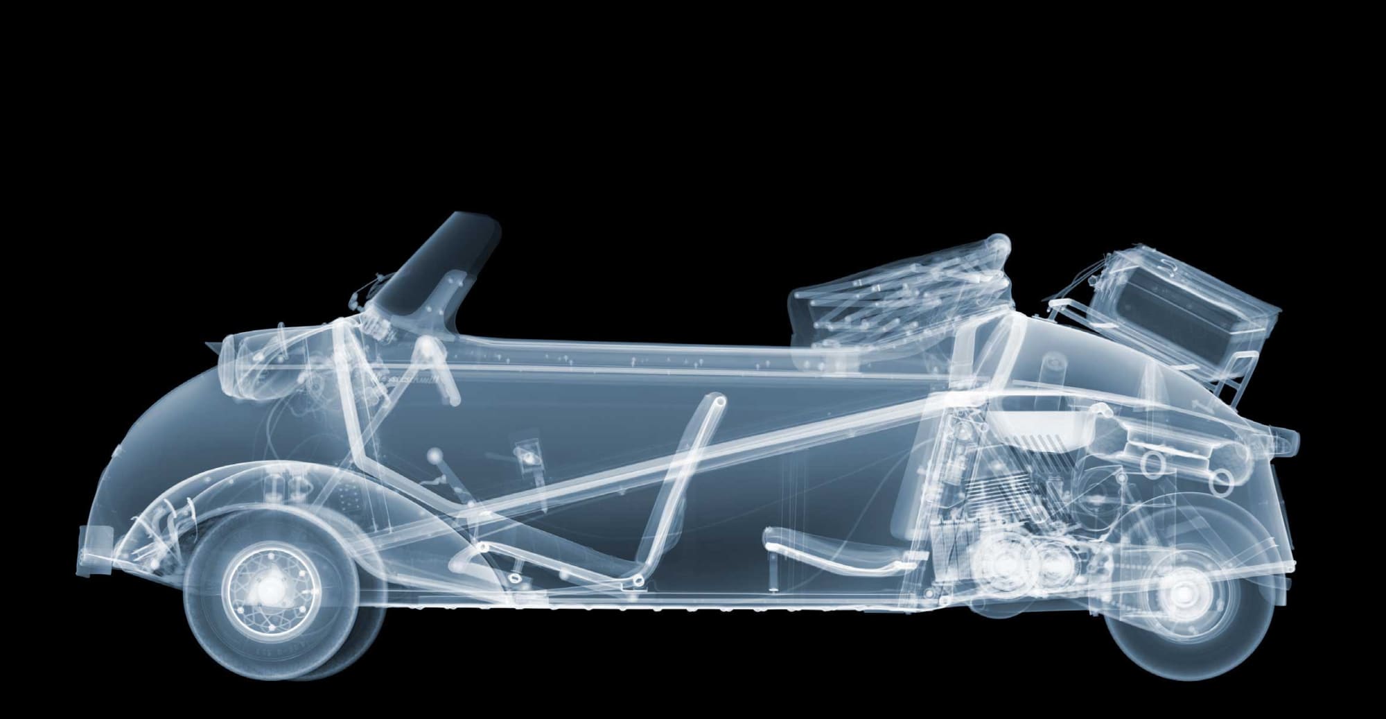 1959 Messerschmitt 201 Roadster, 2016 47 x 90 1/2 in., Ed. 9