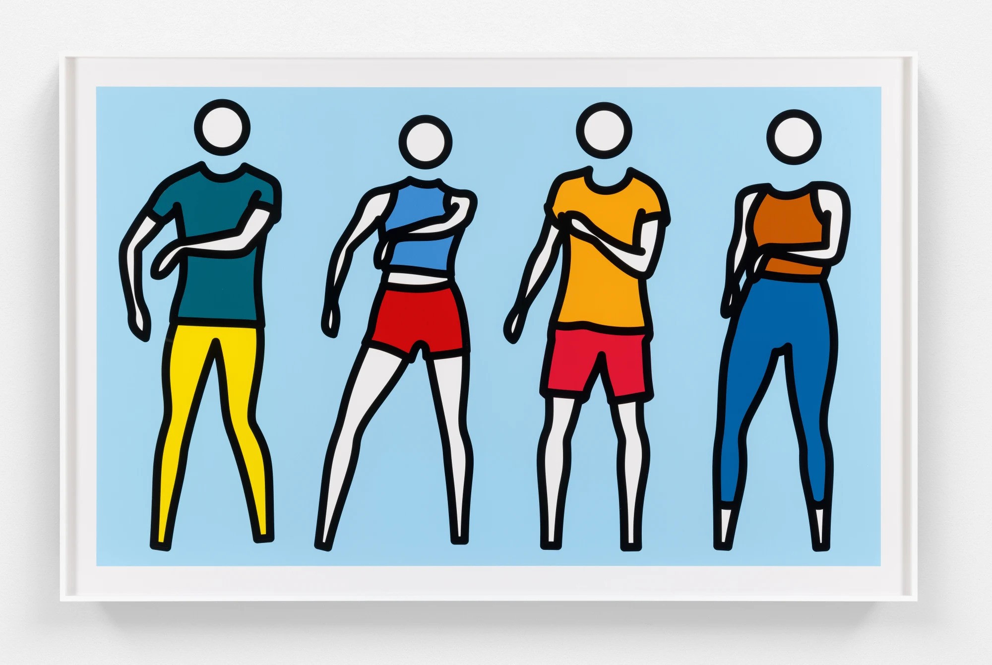 Julian Opie: Dance, Synced: Dance 5.