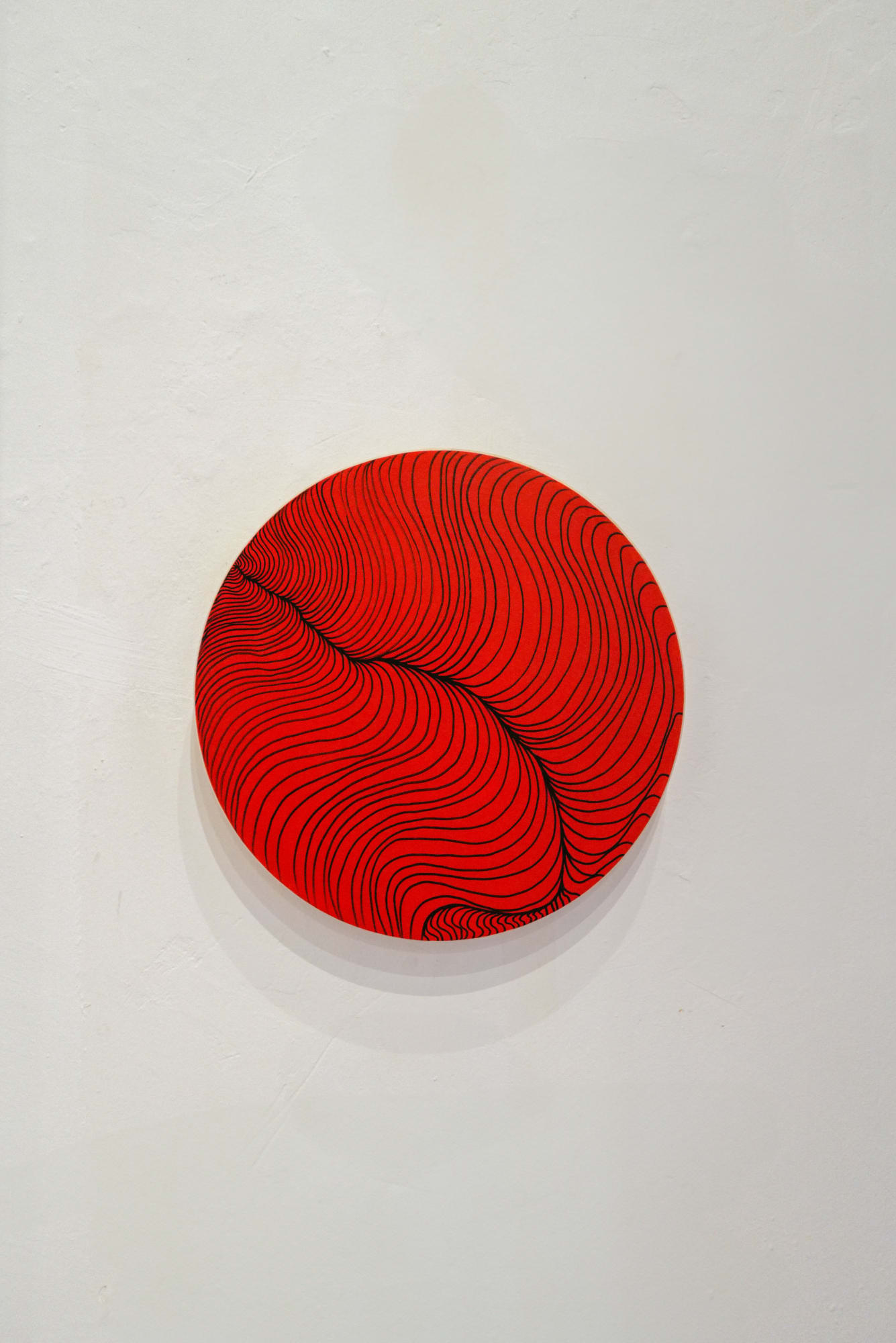 Untitled (Lady Susan), 2022, acrylic on wood, 15 3/4 x 15 3/4 in (40 x 40 cm)