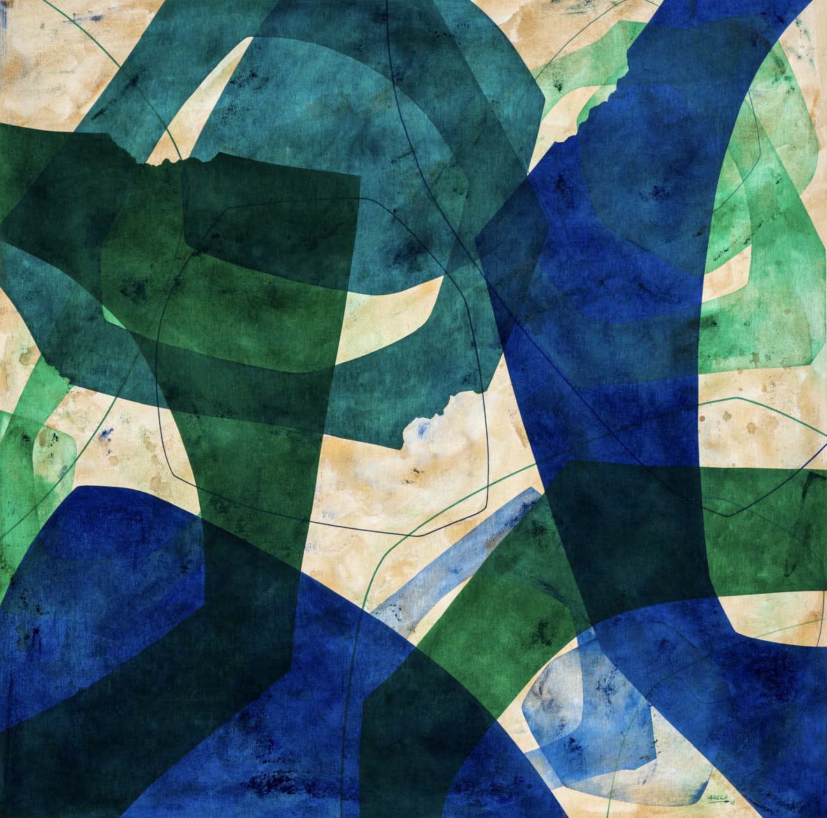 Fernando Varela, From the series "Close-ups", 2021, Oil on canvas, 49 x 51 in (124.5 x 129.5 cm)