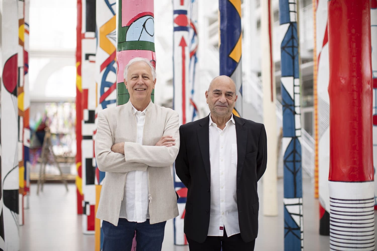 Marcelo Ferraz e André Vainer. Foto: Daniel Annenkov © GES-2 House of Culture