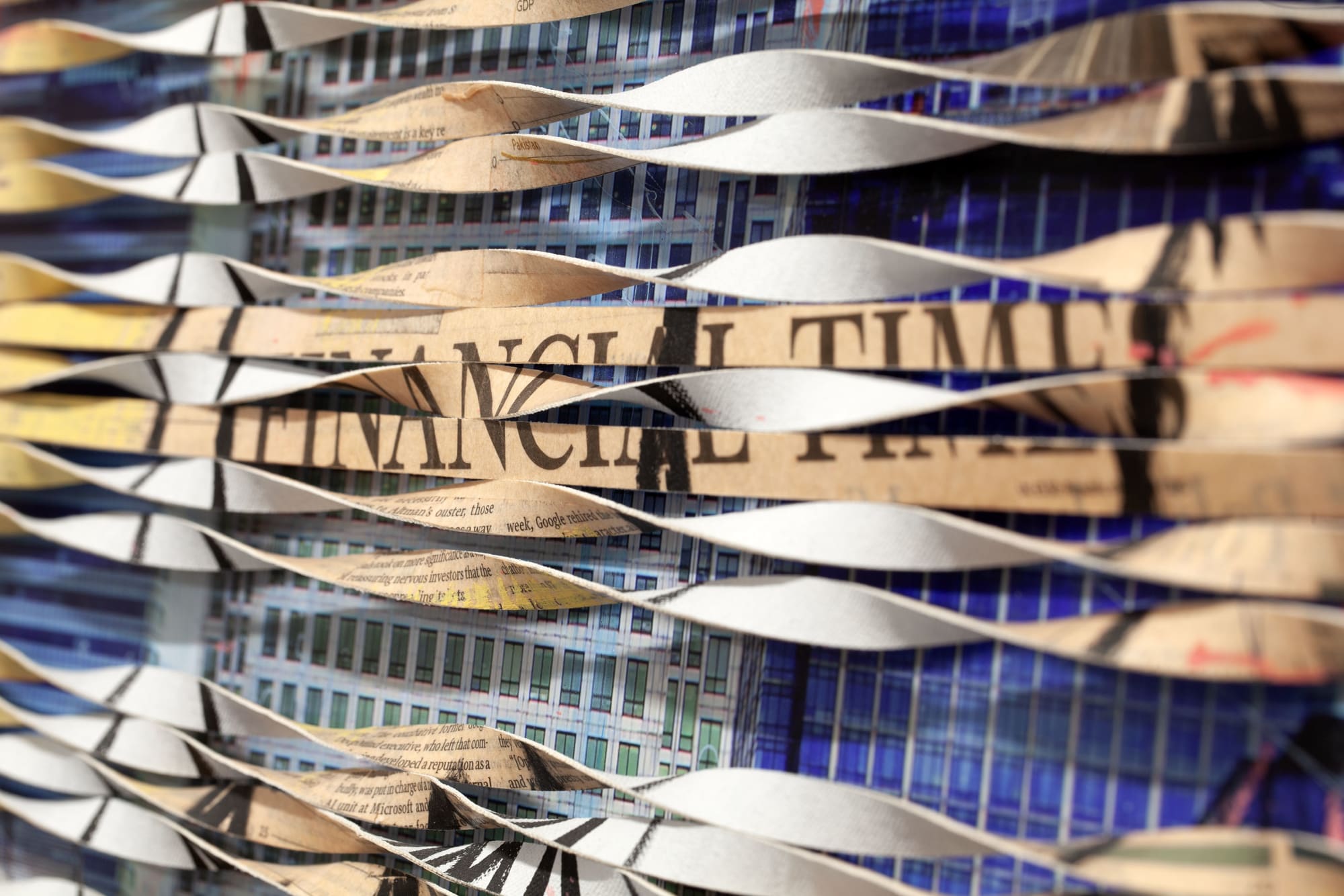 Canary Wharf - FT Pink - Detail