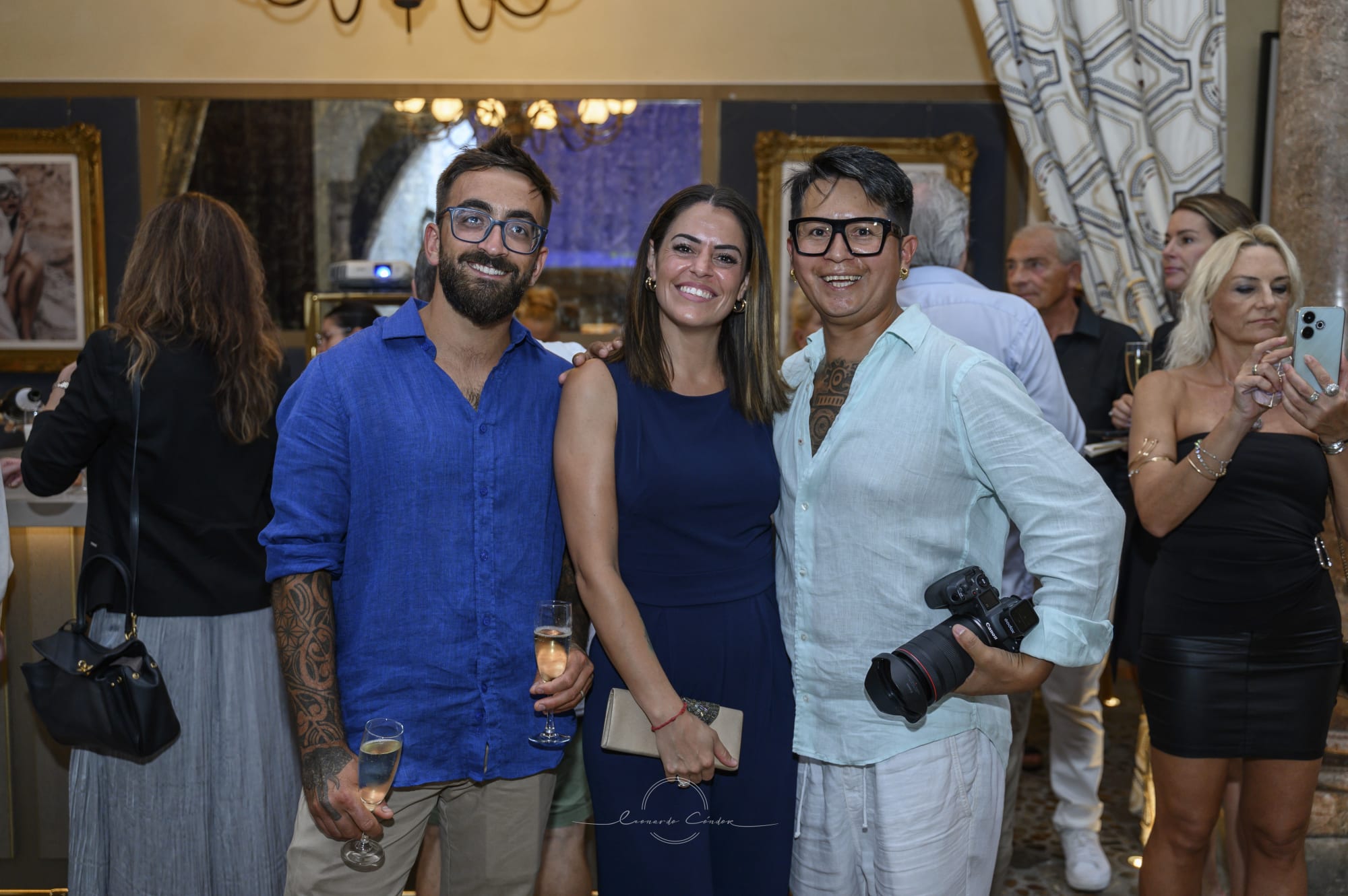 Pre-Nit del Art Exhibition Leonardo Cóndor