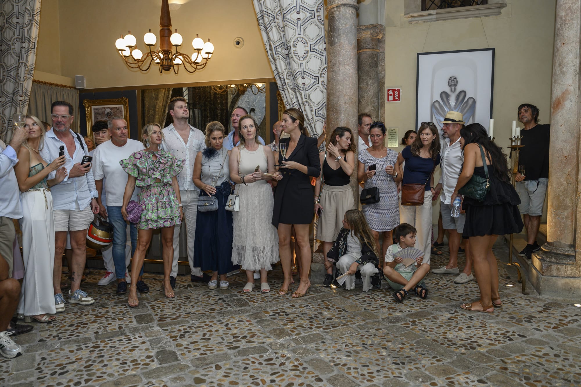 Pre-Nit del Art Exhibition Leonardo Cóndor