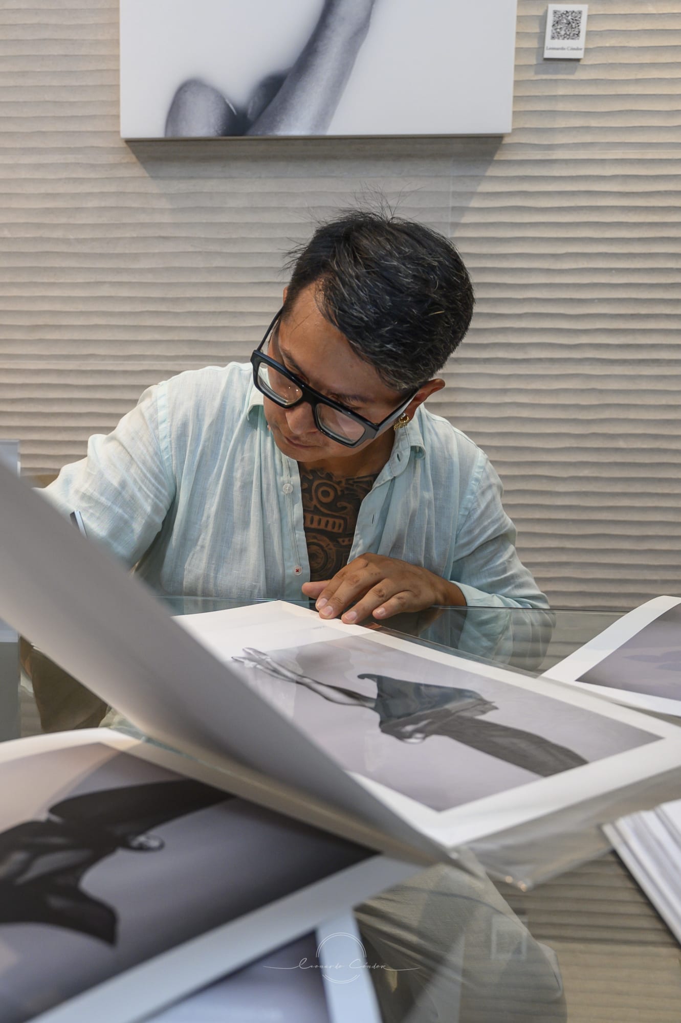 Pre-Nit del Art Exhibition Leonardo Cóndor