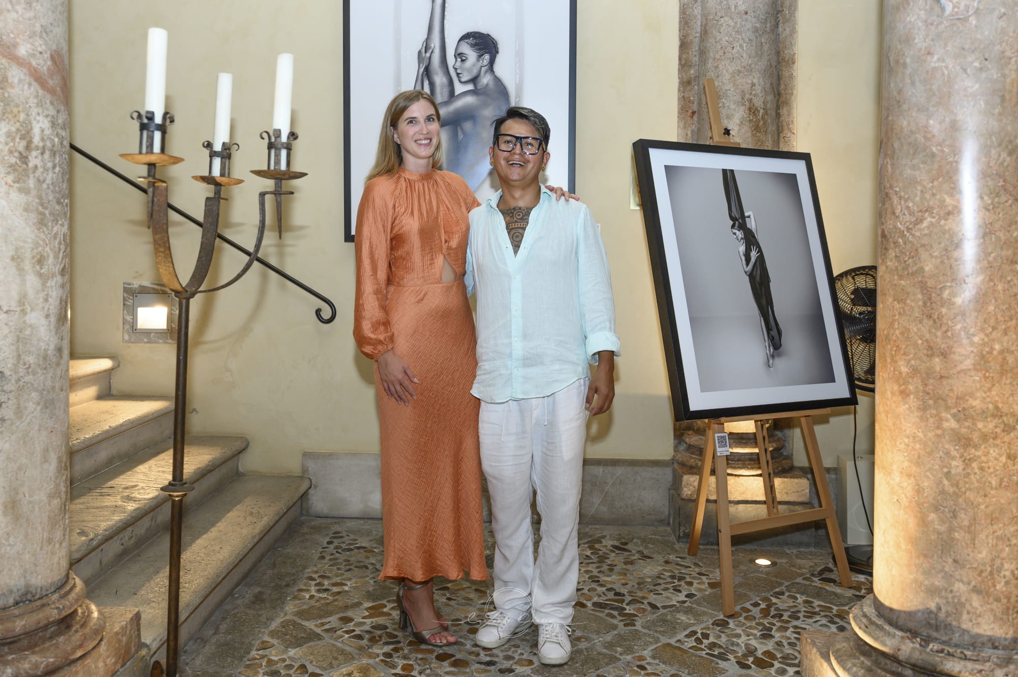 Pre-Nit del Art Exhibition Leonardo Cóndor