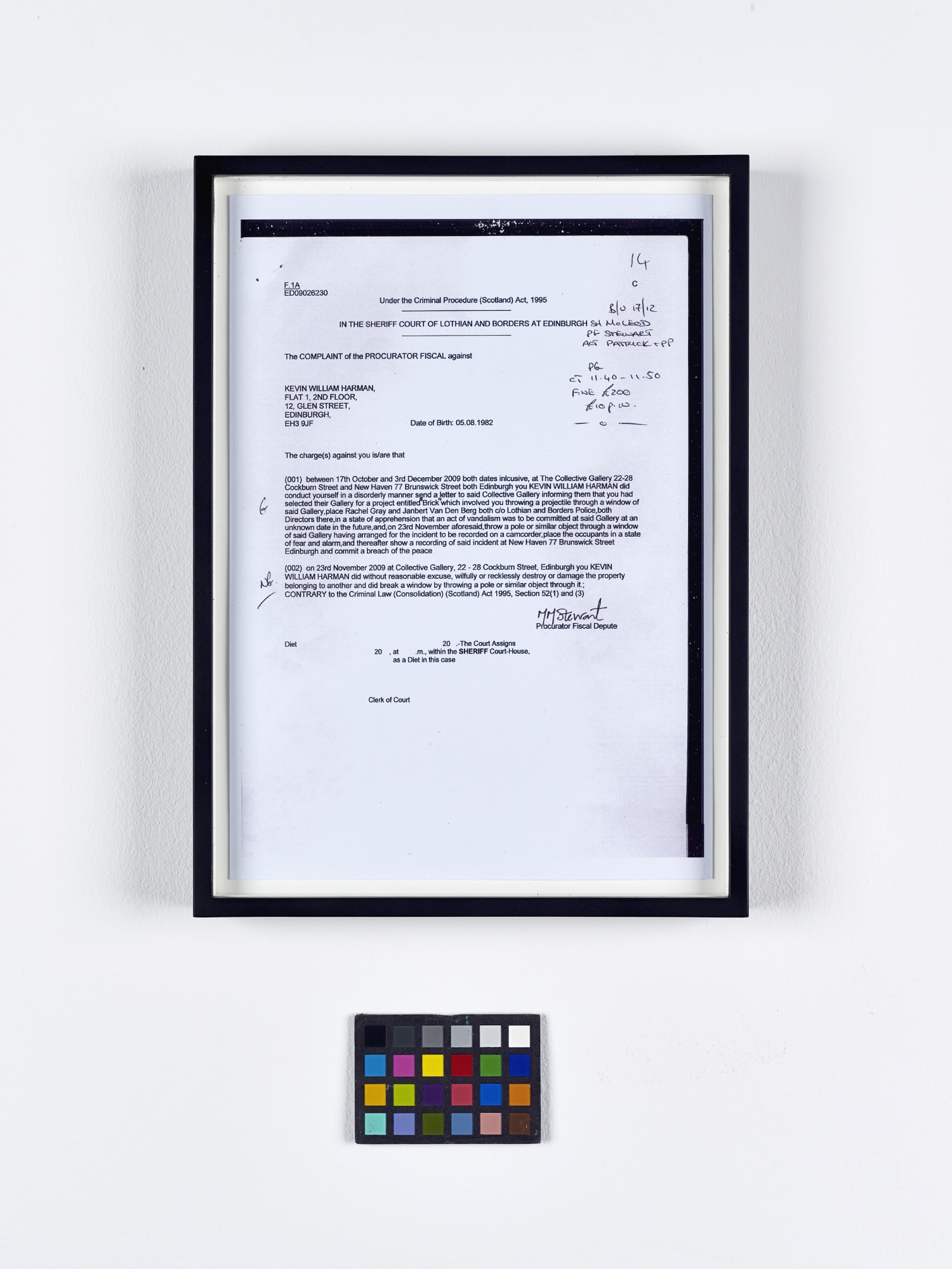 KEVIN HARMAN: NO MAN'S LAND