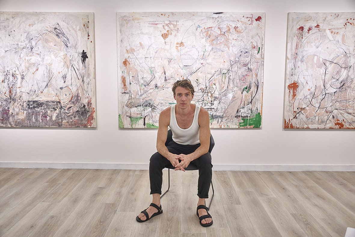 The Tragedy of Acis and Galatea by a Danny Avidan Installation view