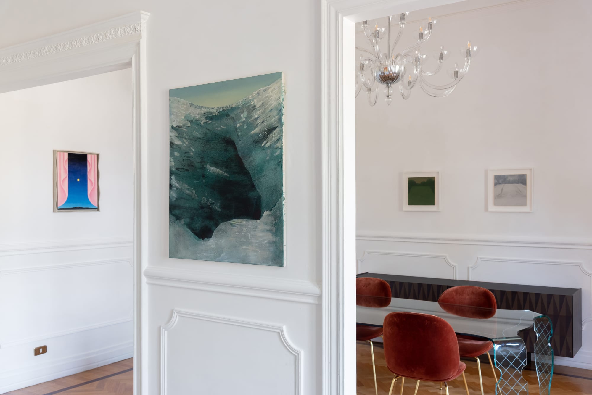 And the night flowers open by Will Gabaldon, Silvia Giordani, David Hanes, Jonathan Ryan, Yoab Vera, Emily Weiner Installation view