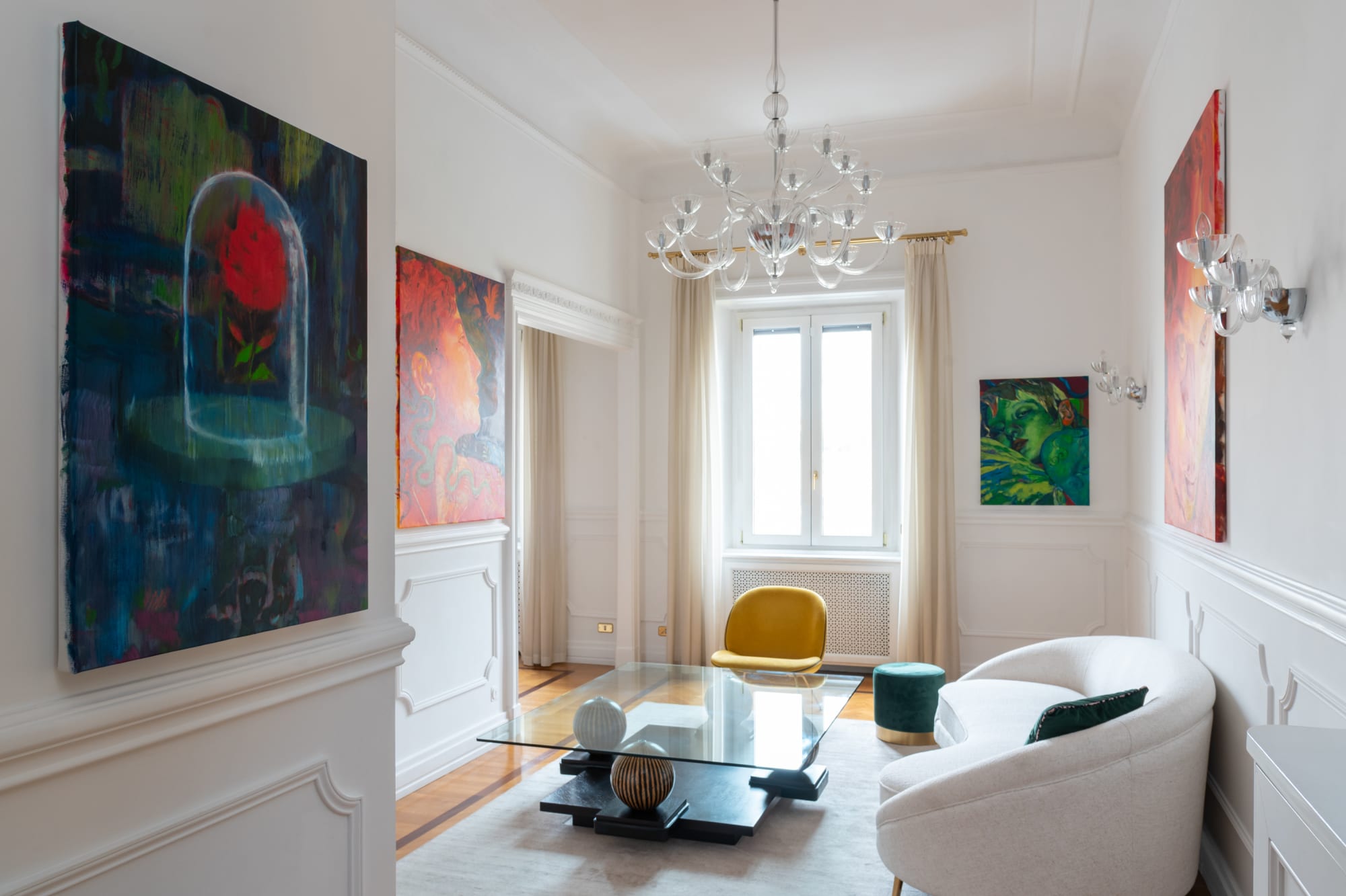 Just Passing Through - Caroline Absher Installation view