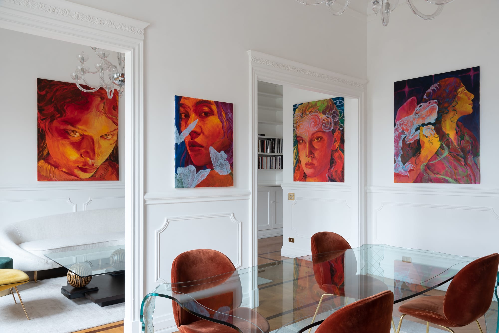 Just Passing Through - Caroline Absher Installation view