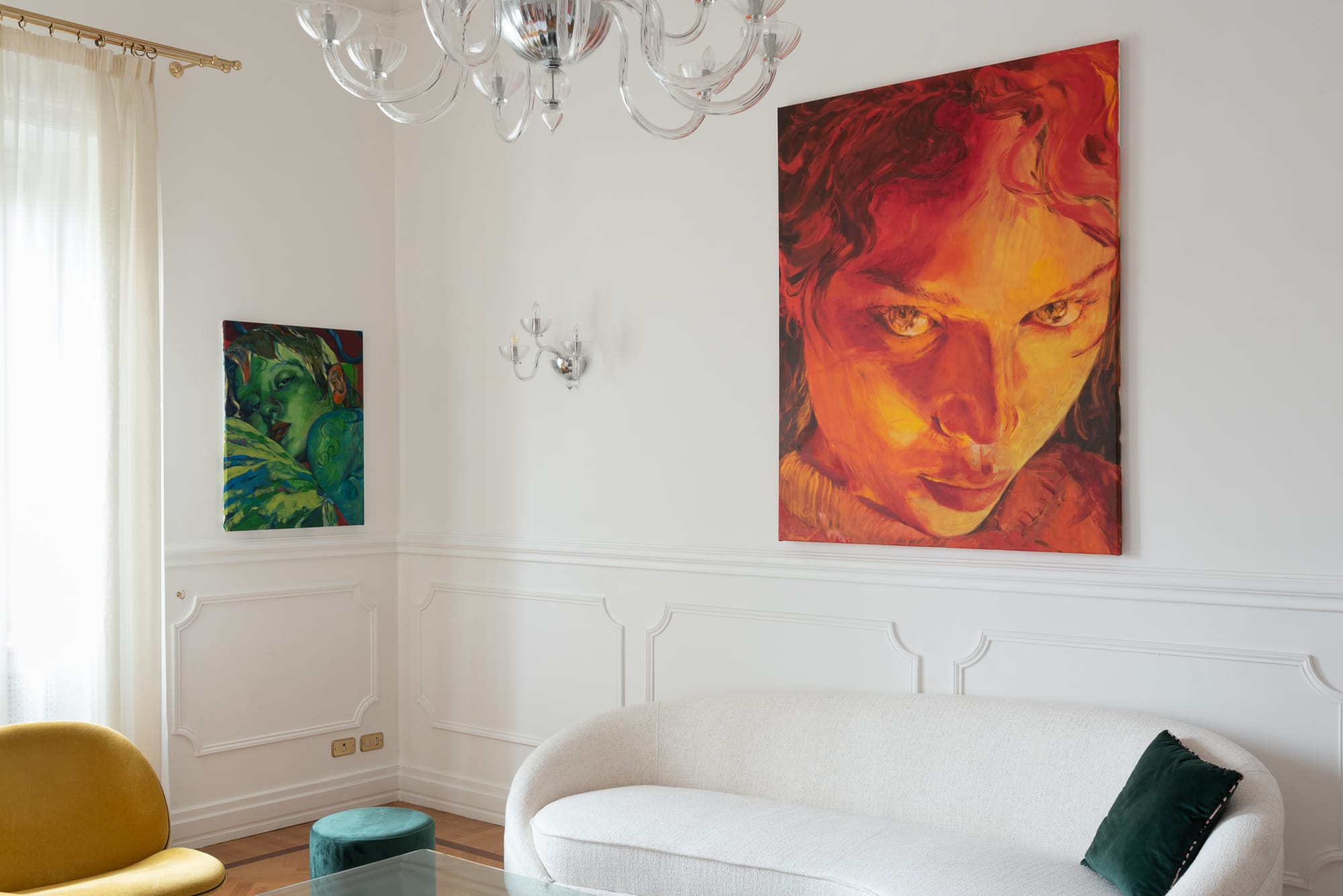 Just Passing Through - Caroline Absher Installation view