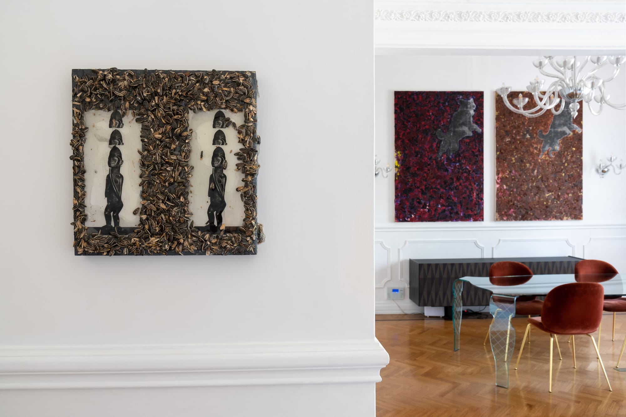 Outer Body Experiences - Darin Cooper, Emmanuel Massillon Installation view