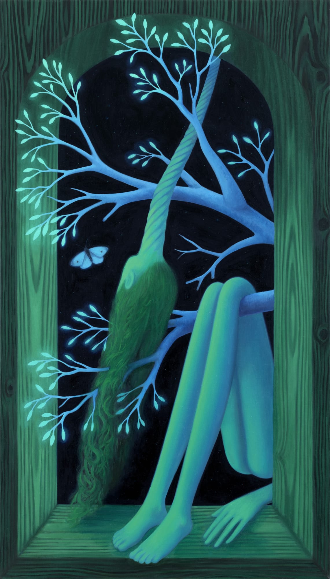 Katia Lifshin, White Butterfly, 2025