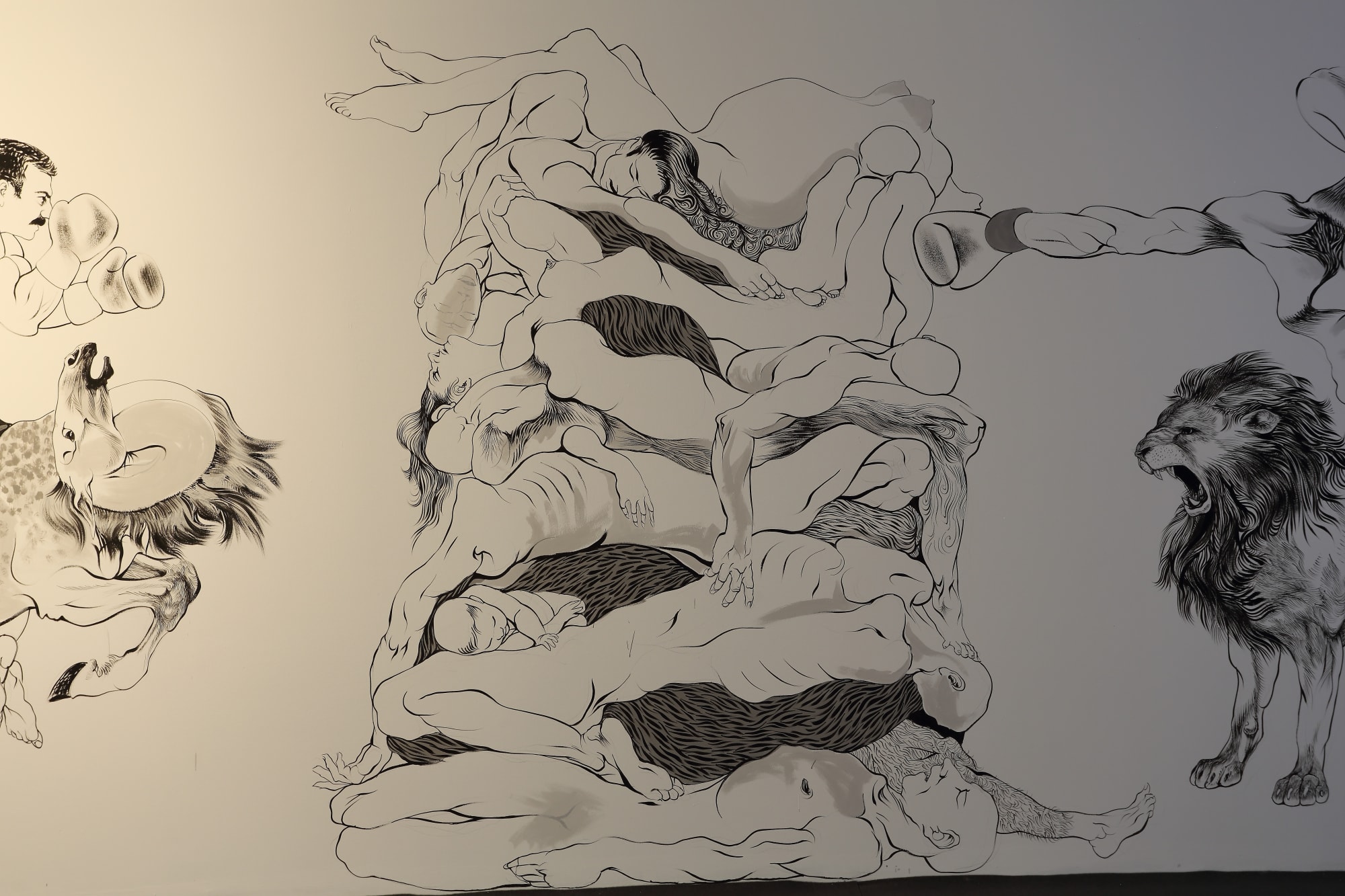 Group Exhibition, RESURRECTION: An Attempted Siege By Three Generations, 2018 Installation shot