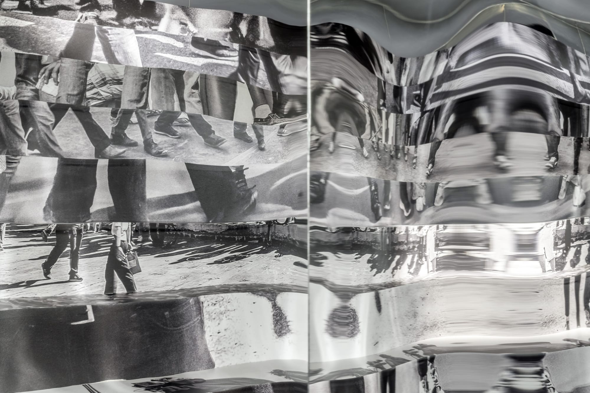 Murat Germen, Stairway: Step by Step, 2019 Installation shot