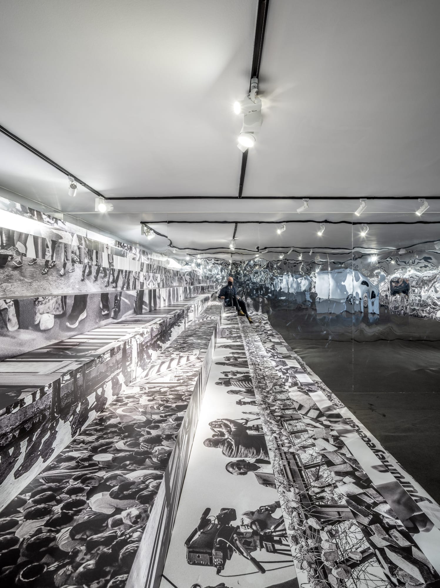 Murat Germen, Stairway: Step by Step, 2019 Installation shot