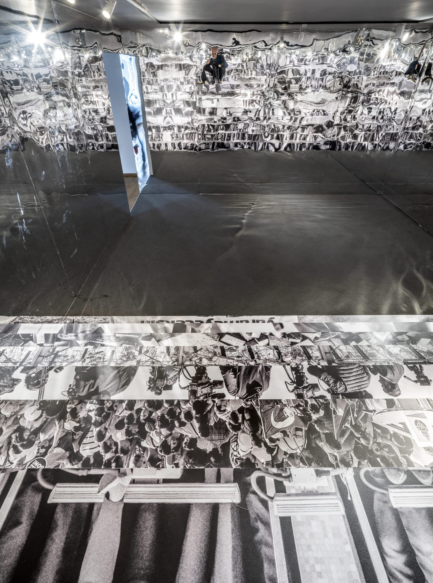 Murat Germen, Stairway: Step by Step, 2019 Installation shot