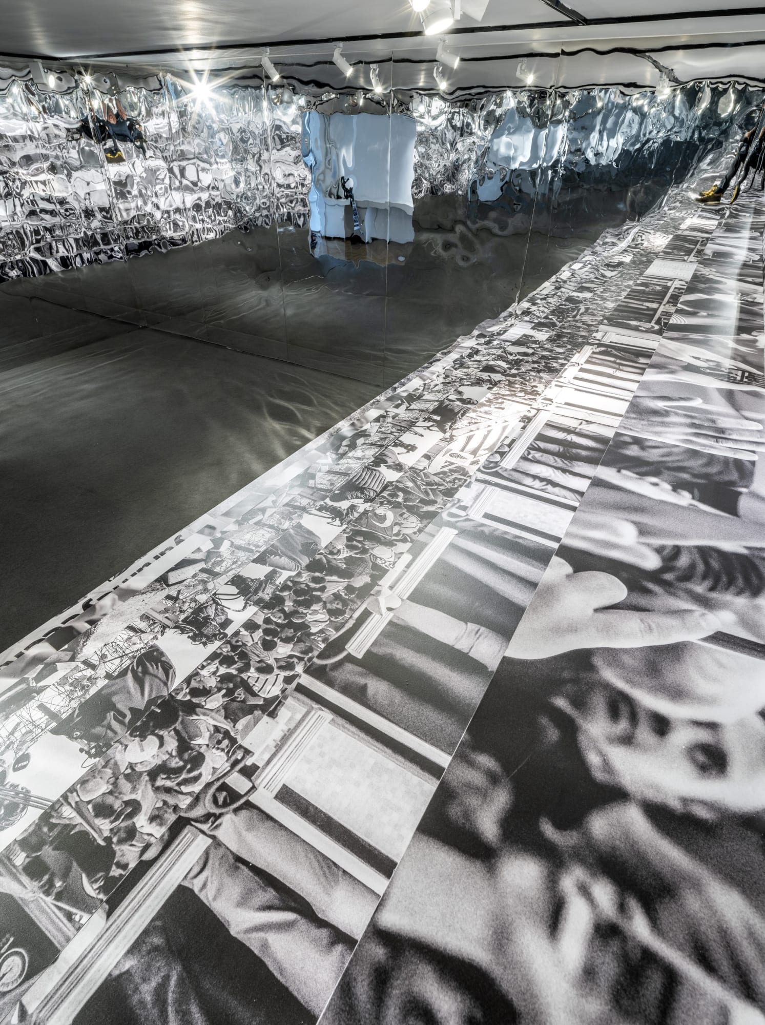 Murat Germen, Stairway: Step by Step, 2019 Installation shot