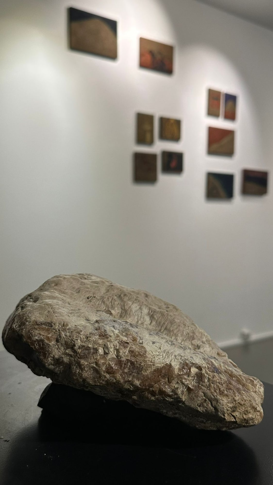 Raziye Kubat, Stonehead-Time Traveller, 2024 Curator: M. Wenda Koyuncu Installation shot