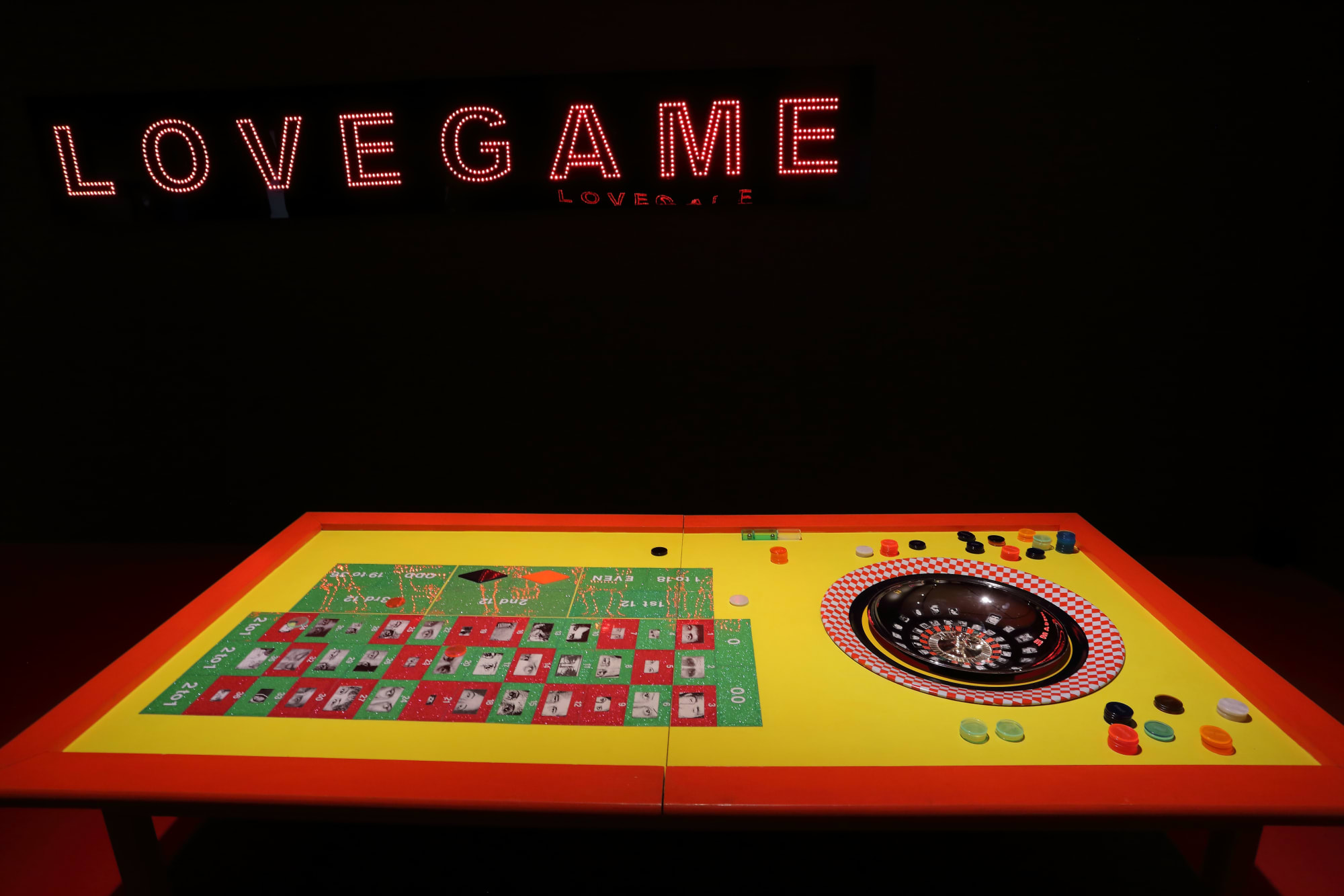 LoveGame 1998-2001, installation shot