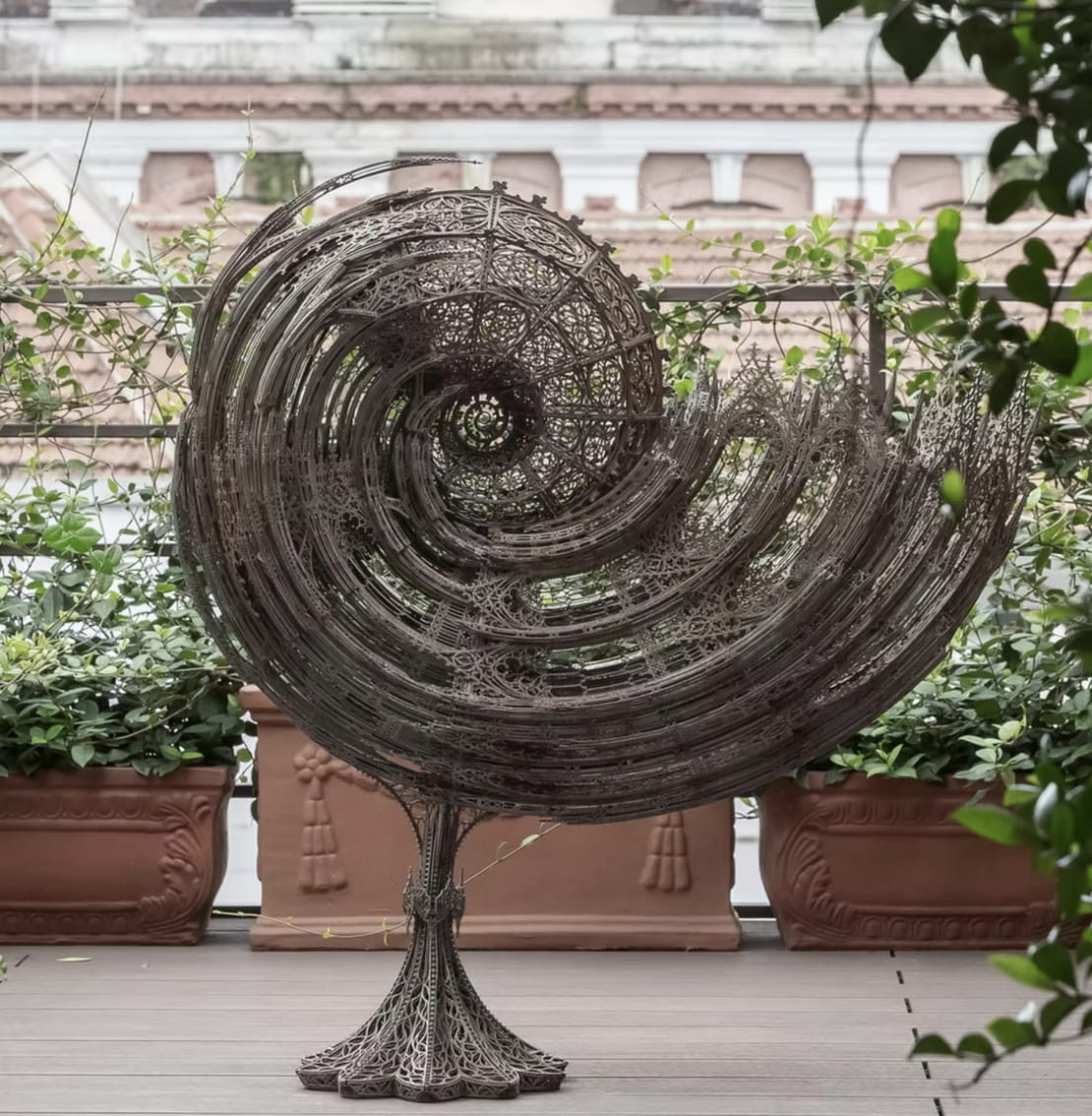 Wim DELVOYE Nautilus, 2013 © Courtesy of the artist and Perrotin.