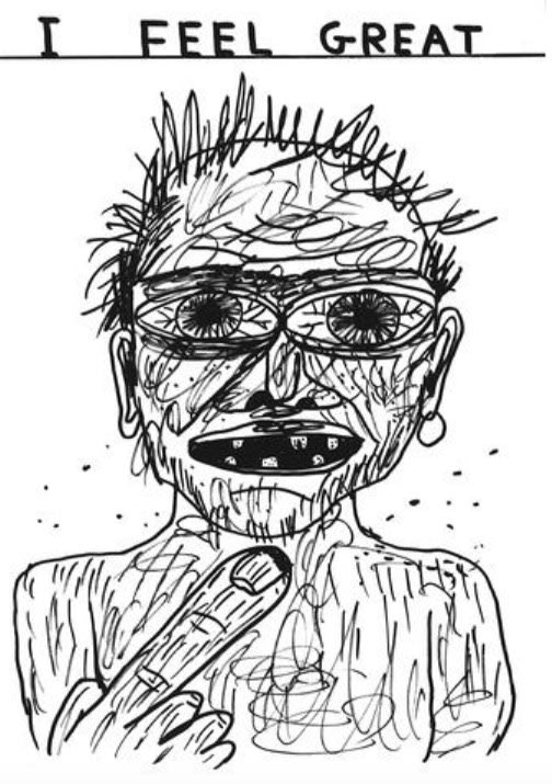 David Shrigley Untitled, 2014 Ink on paper 29.5 x 21 cm / 36 x 27 cm (framed)