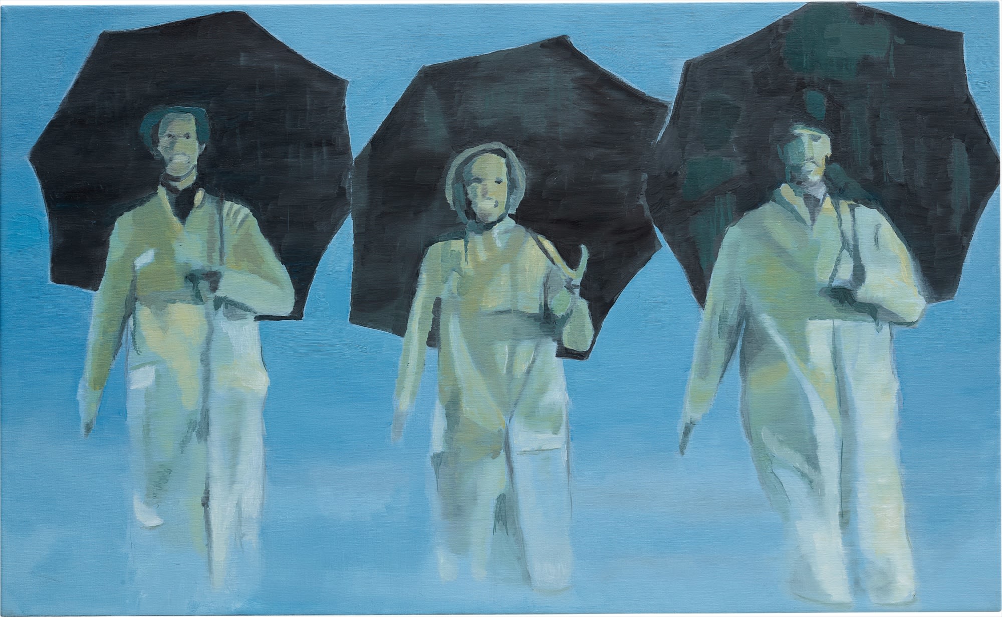 Luc Tuymans Singing in the Rain, 1996 Oil on canvas 90 x 148 cm