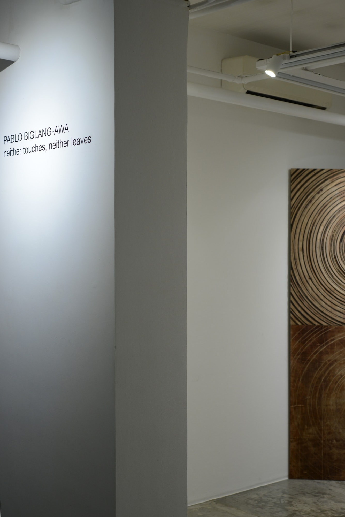 neither touches, neither leaves