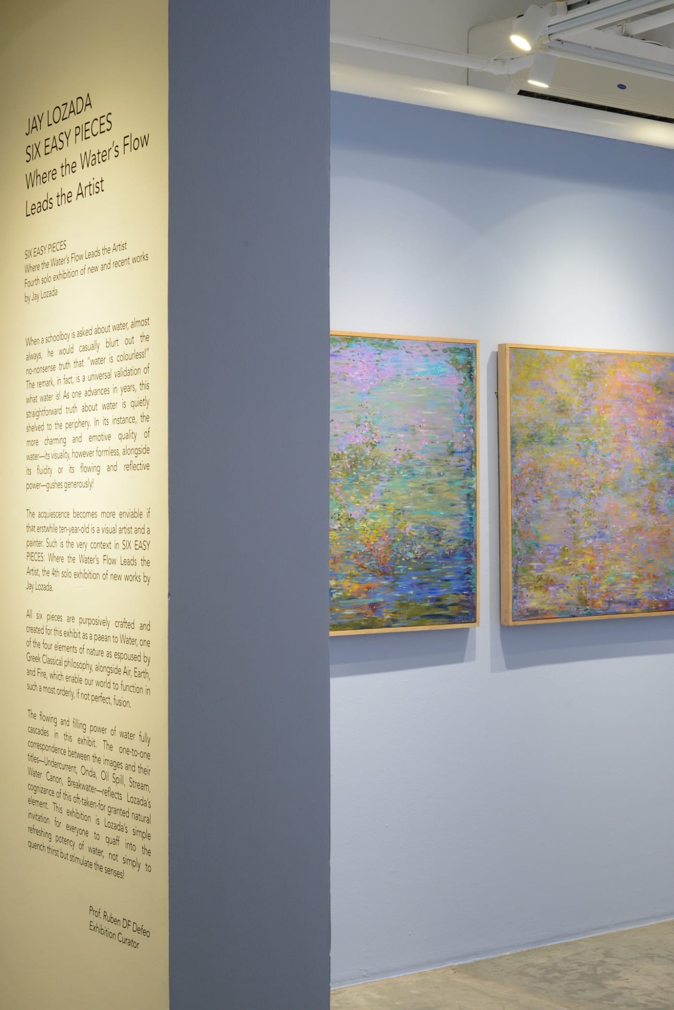 Six Easy Pieces Where the Water's Flow Leads the Artist