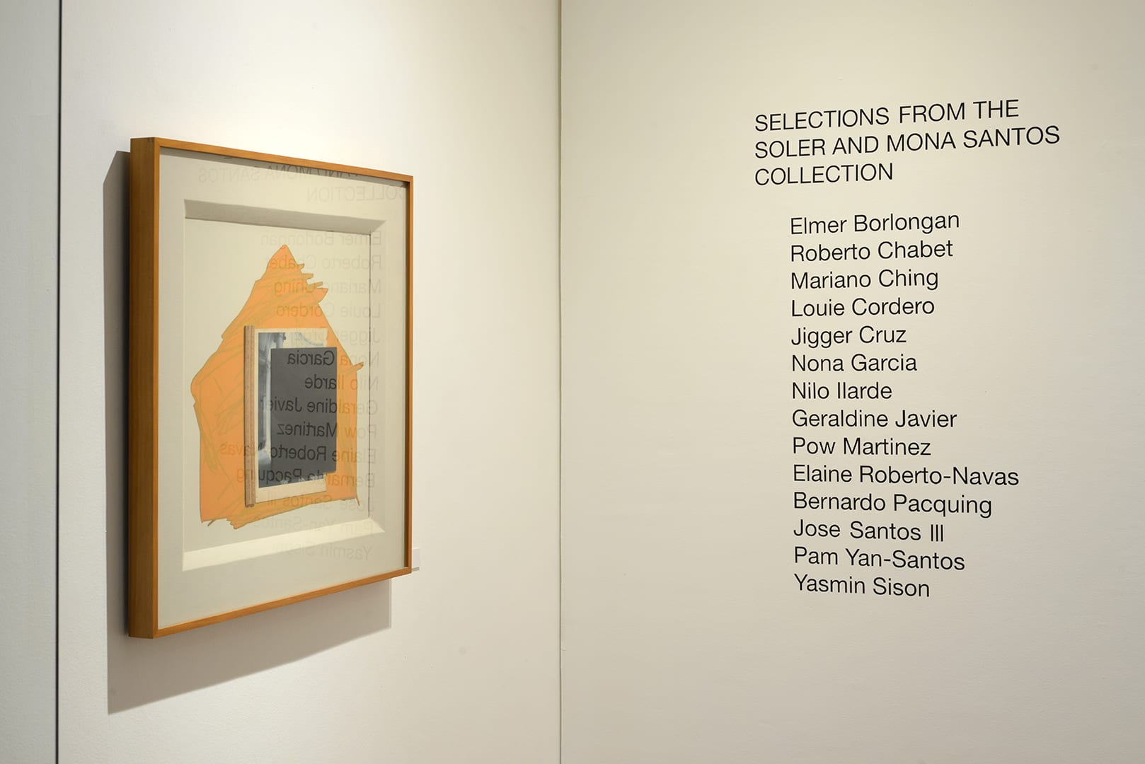 Selections from the Soler and Mona Santos Collection