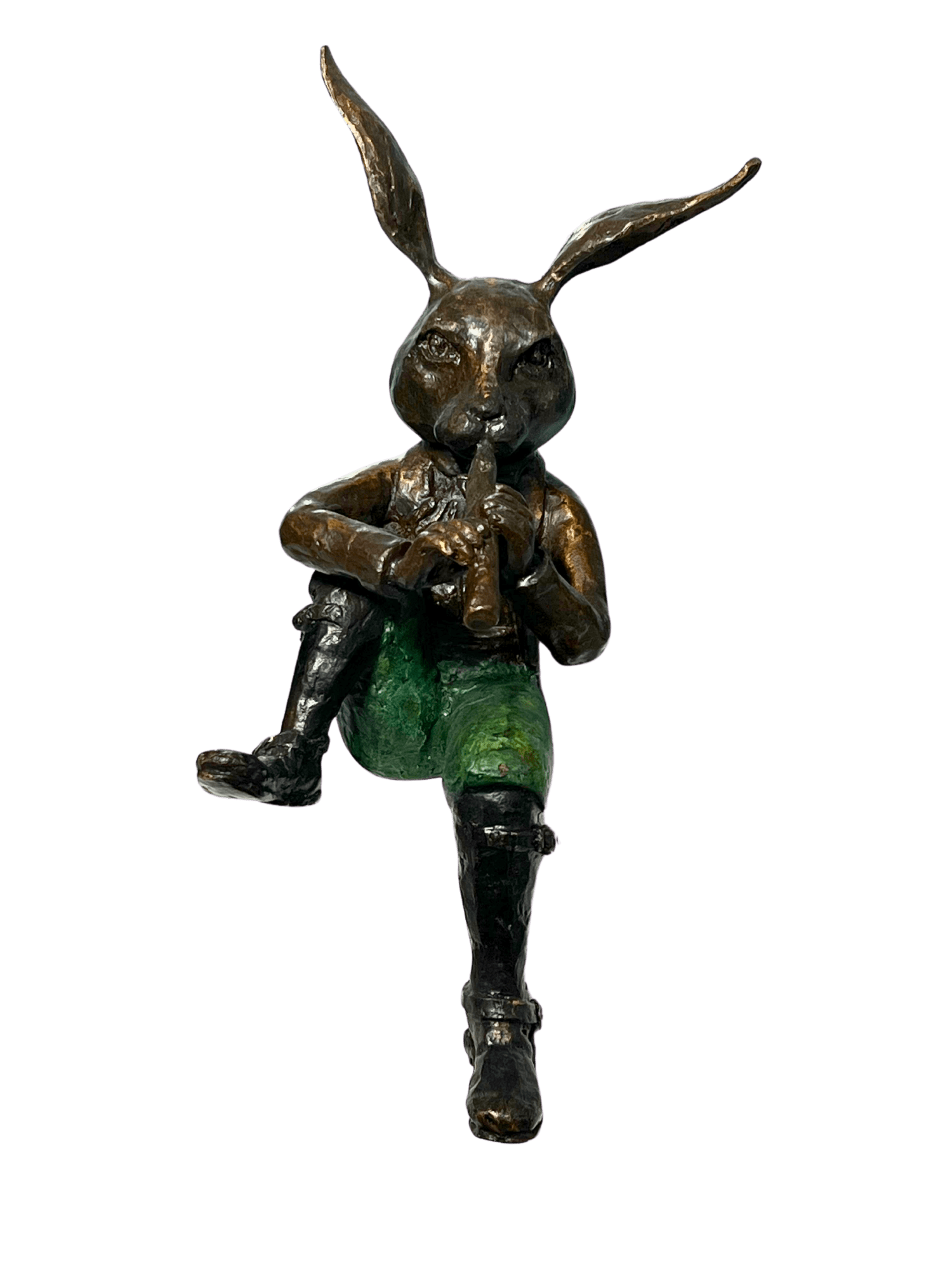 Carol Cauldwell, Mini Rabbit Playing Flute