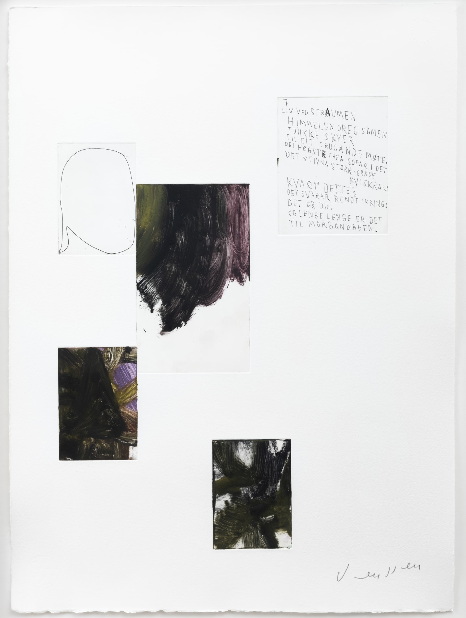 Olav Christopher Jenssen, Uten tittel (Liv ved Straumen), 2014