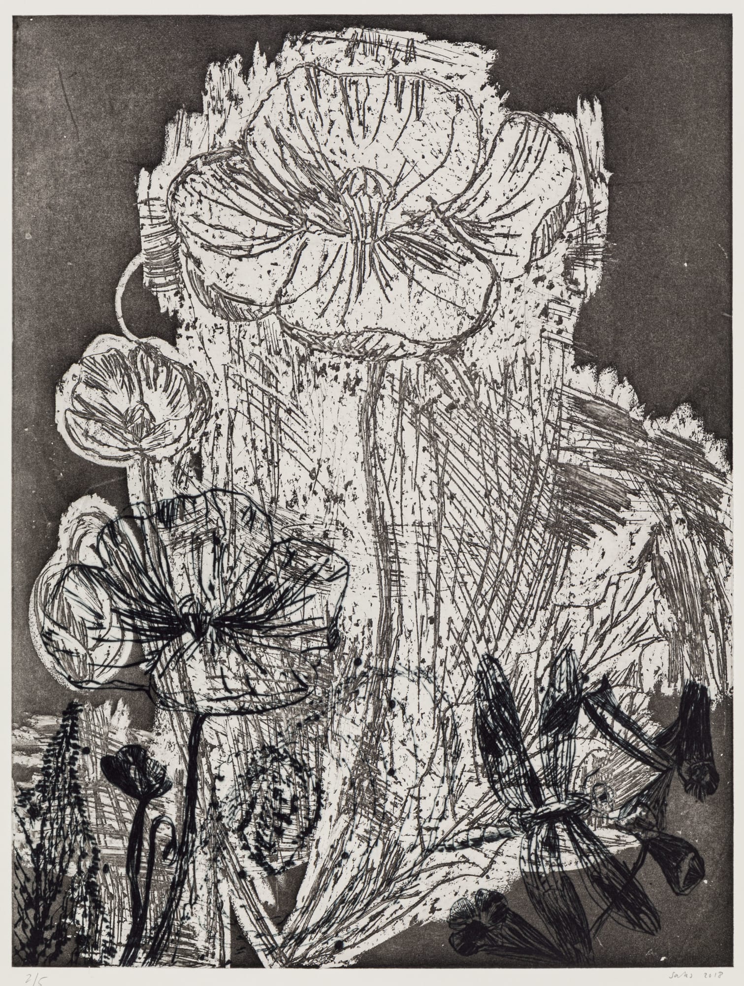 Adam Saks, Flora Empire IV, 2018