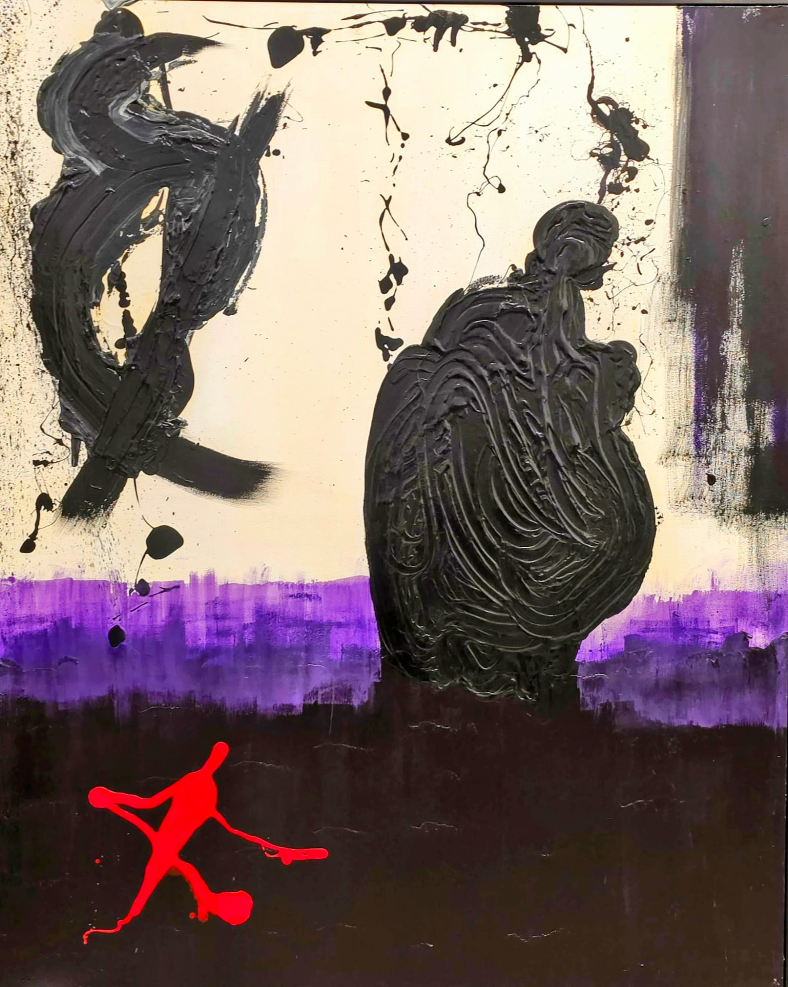 Family Ties, 2013 Oil on canvas 72" x 60"