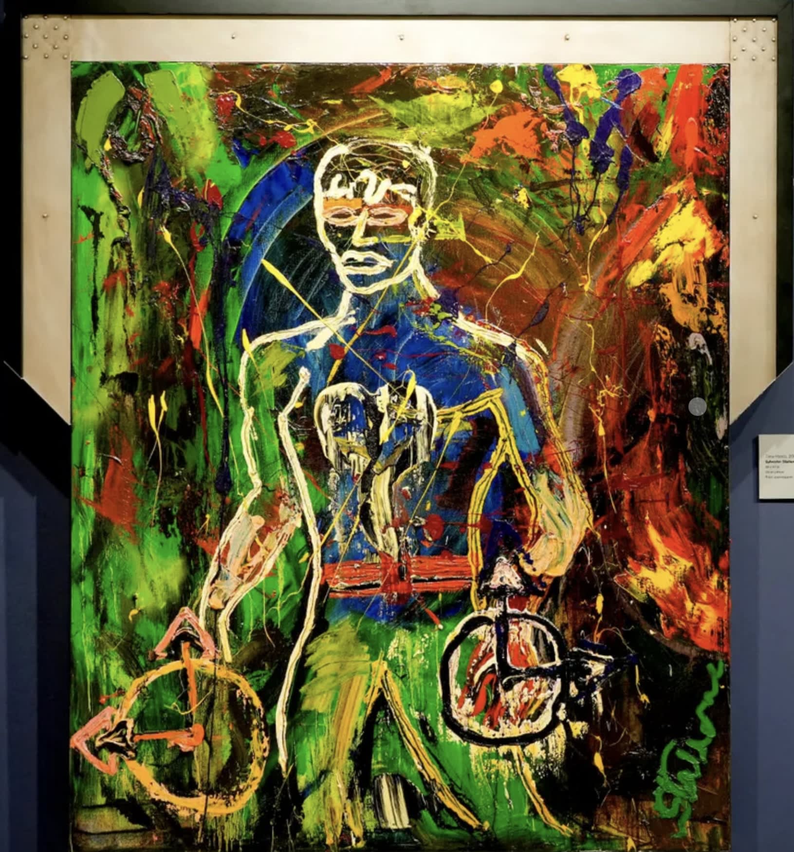 Time Hands, 2005 Oil on canvas 48 x 40 in