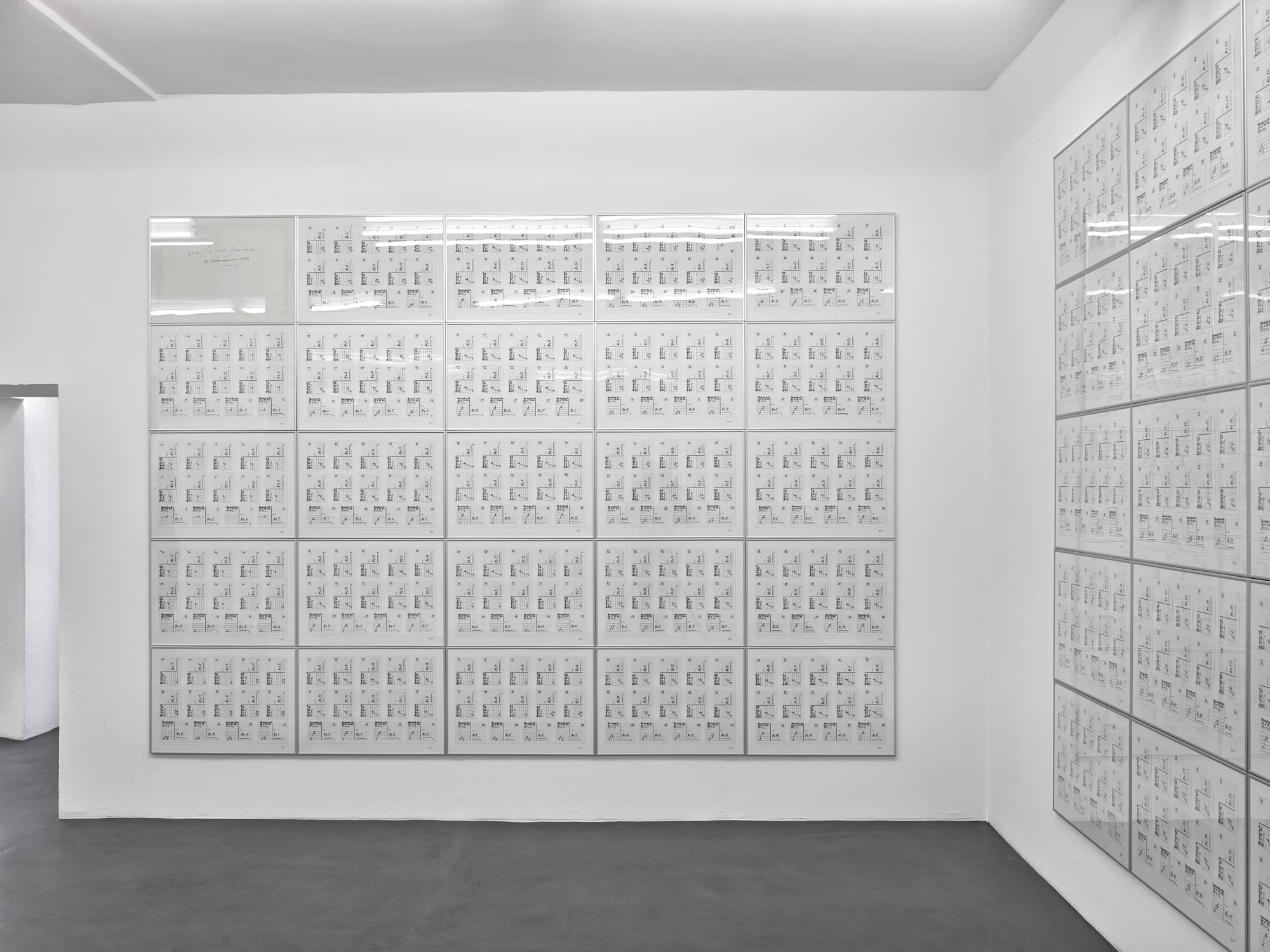 Hanne Darboven - Charlotte Posenenske - Merrill Wagner