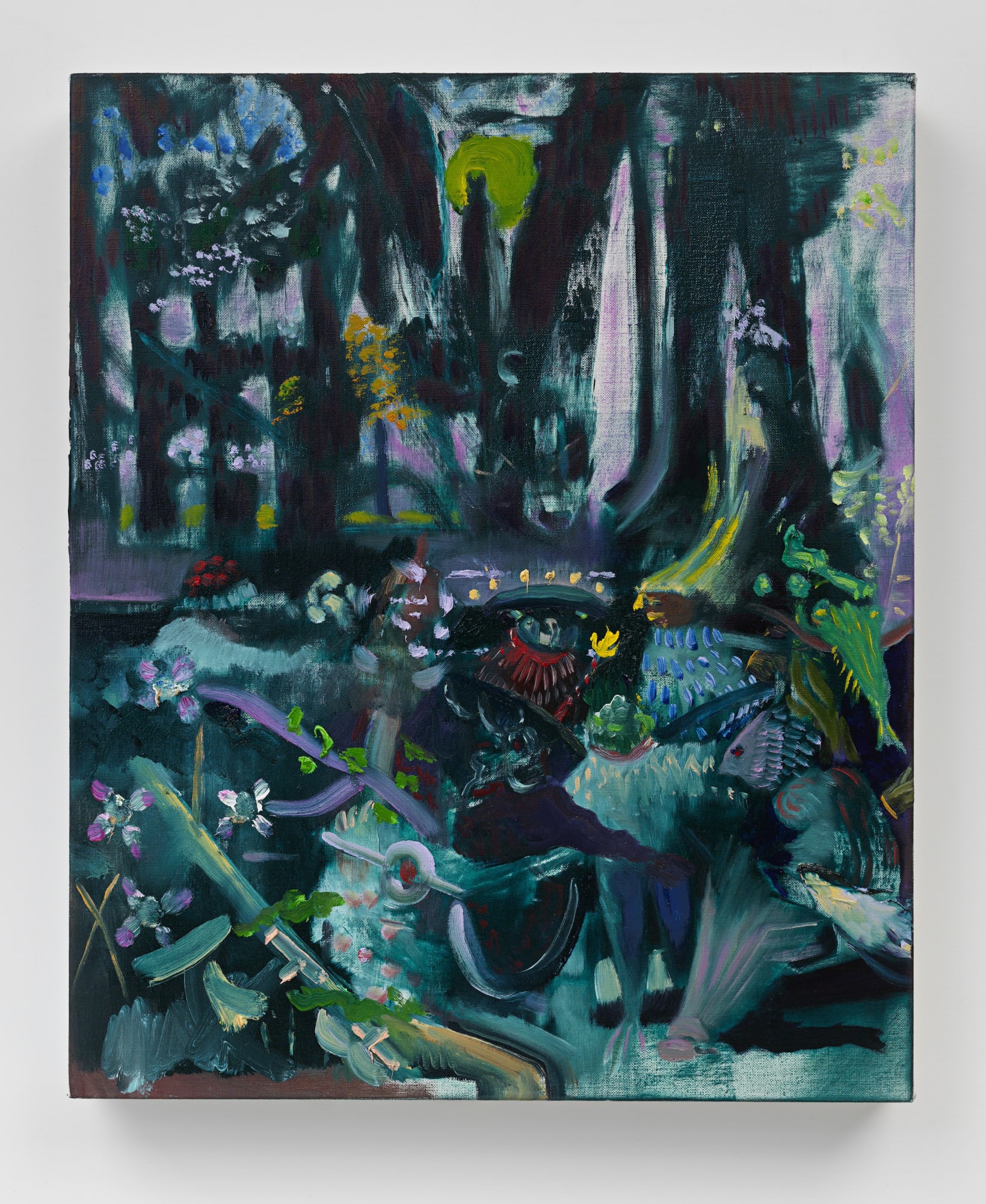 ALI BANISADR Savage/Noble, 2025 oil on linen 17 x 14 inches 43.2 x 35.6 cm