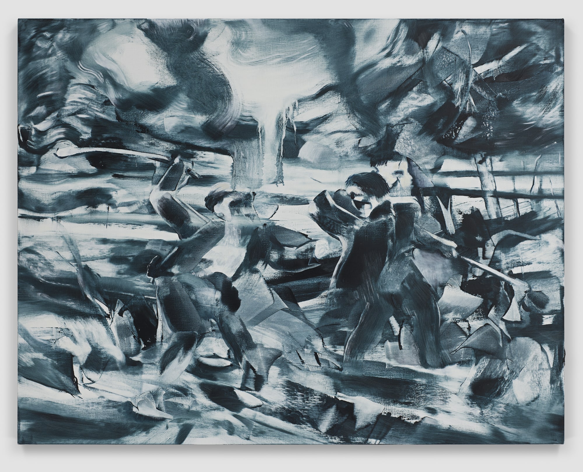 ALI BANISADR The Witness, 2025 oil on linen 28 x 36 inches 71.1 x 91.4 cm